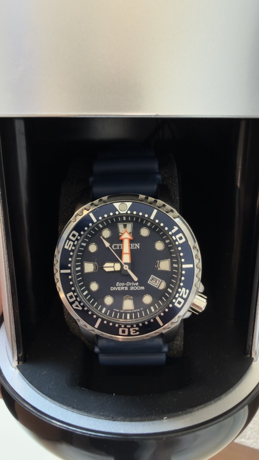 Citizen Promaster BN0151-09L Diver 200m Blue Dial Blue Rubber Strap - Pristine Citizen Promaster BN0151-09L Diver 200m Blue Dial Blue Rubber Strap - Pristine