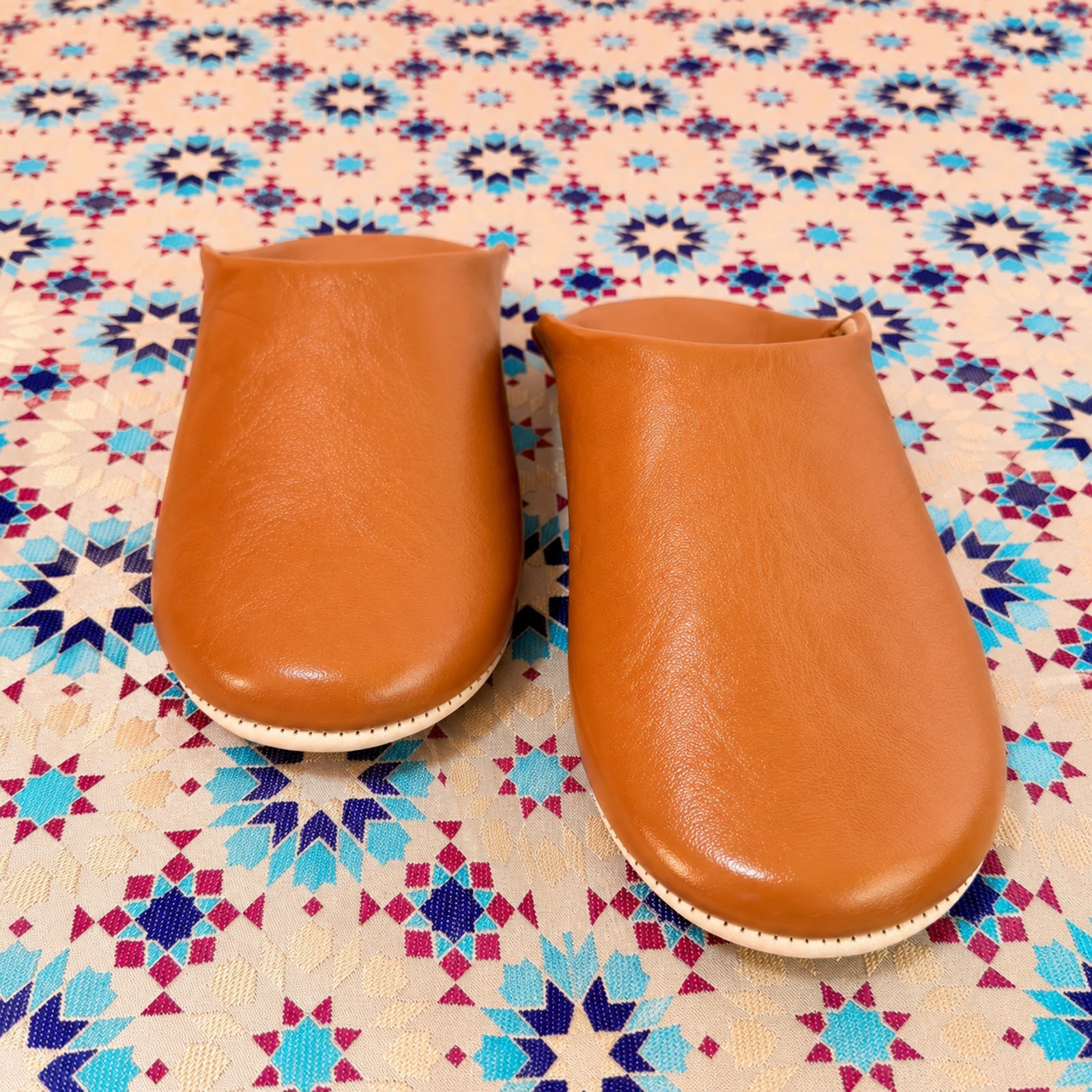 Women's Handmade Moroccan Leather Babouche Slippers Sheepskin Mule Shoes