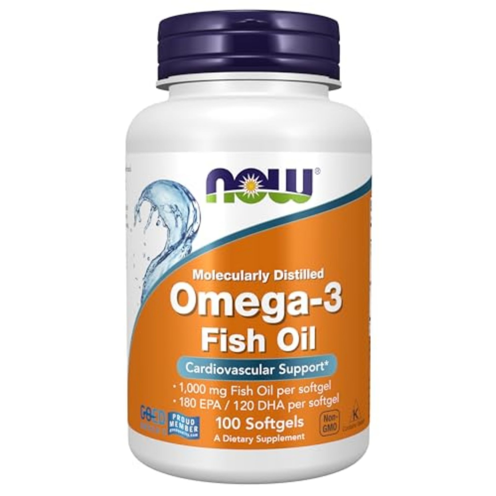 Now Supplements Omega-3 100 Softgels Now Supplements Omega-3 100 Softgels
