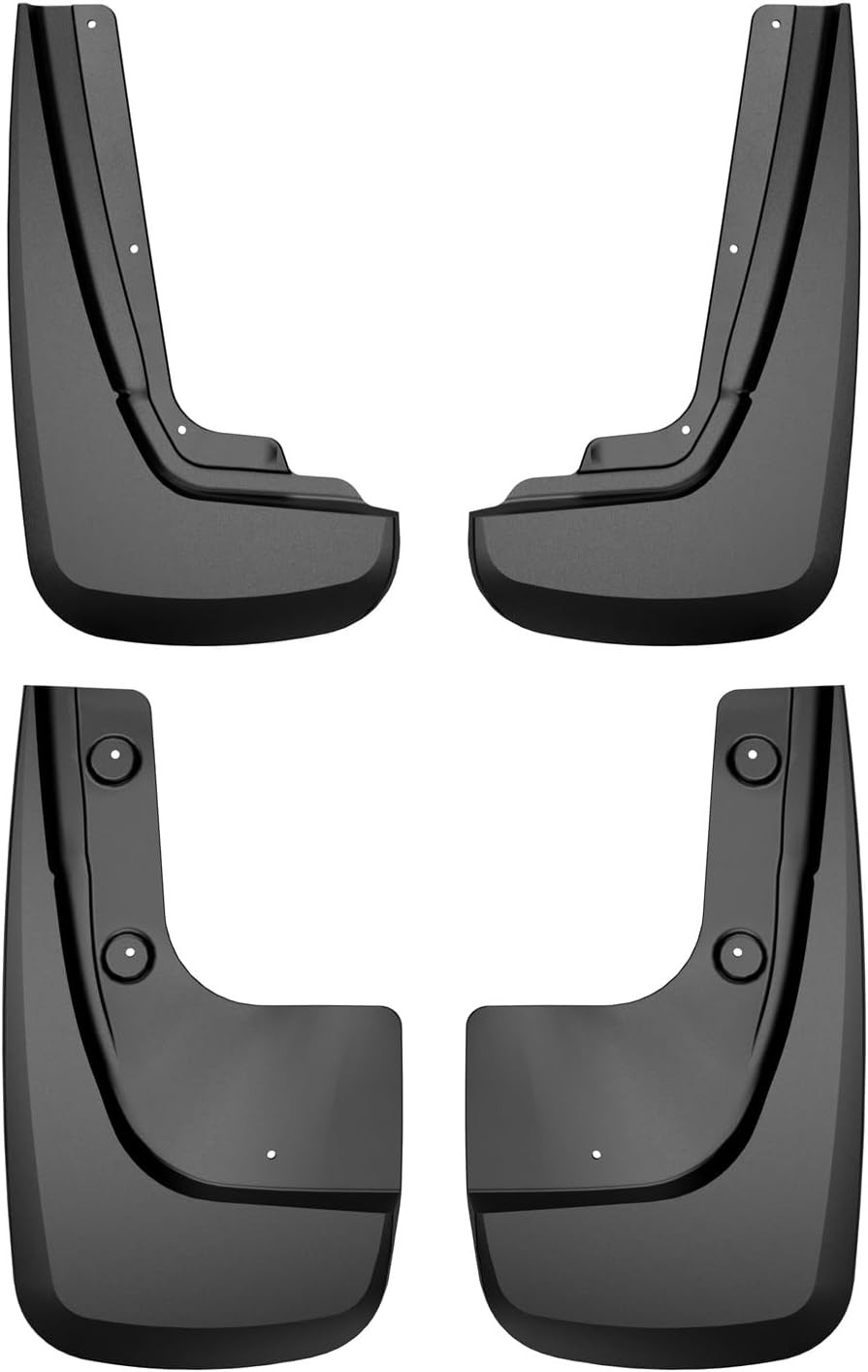 4-Piece Mud Flaps Set for 2022-2026 Jeep Grand Cherokee | Front & Rear Black
