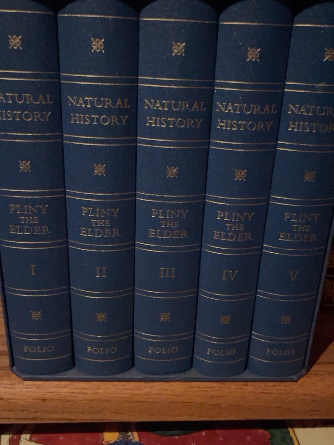 Pliny the Elder Natural History Vol I-V Hardcover Illustrated Slipcase 2012 Pliny the Elder Natural History Vol I-V Hardcover Illustrated Slipcase 2012