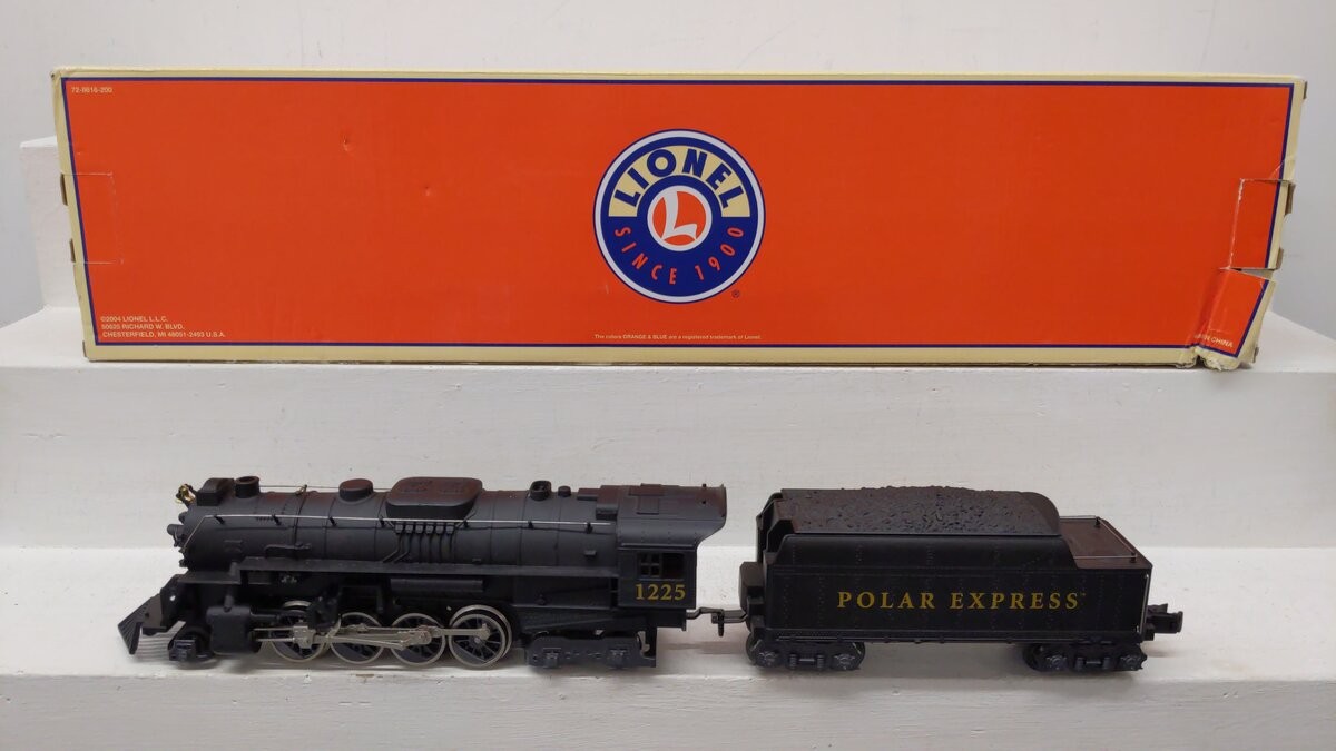 Lionel 6-28649 O Polar Express 2-8-4 Berkshire Steam Locomotive & Tender #1225