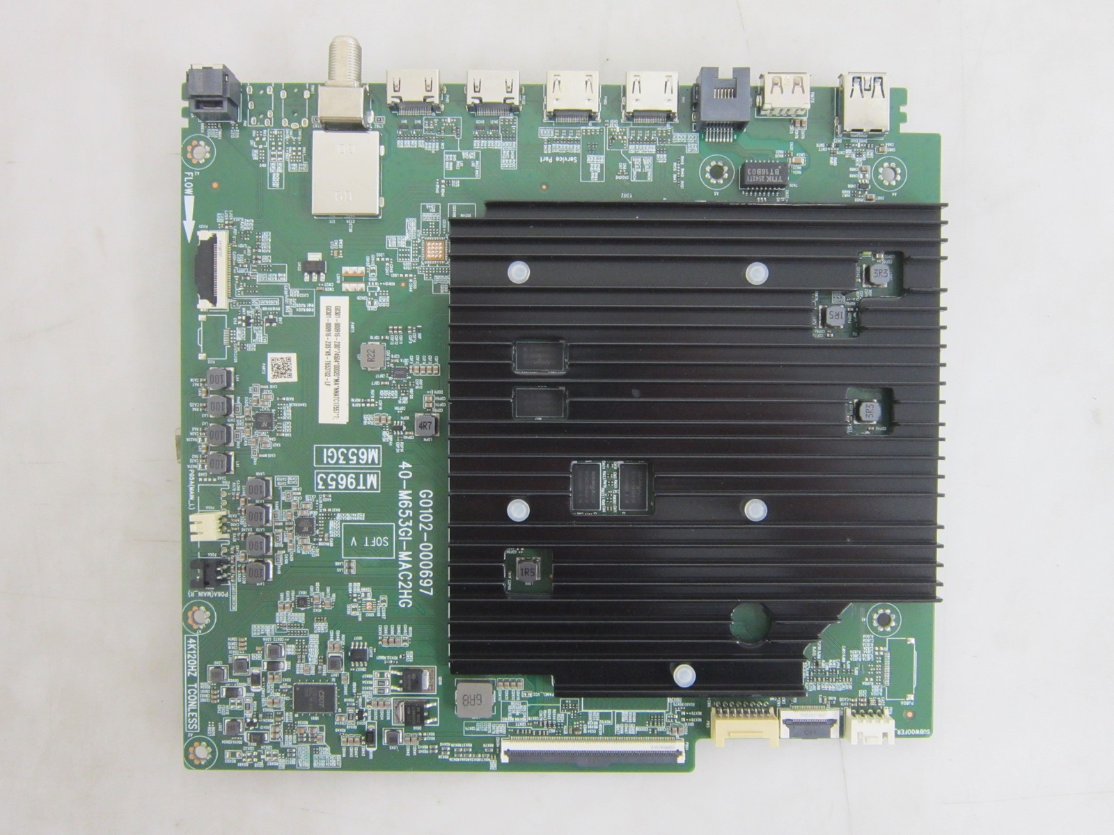TCL 55QM7K, 65QM7K, 85QM7K Main Board G0301-000916-Z00 (40-M653GI-MAC2HG)