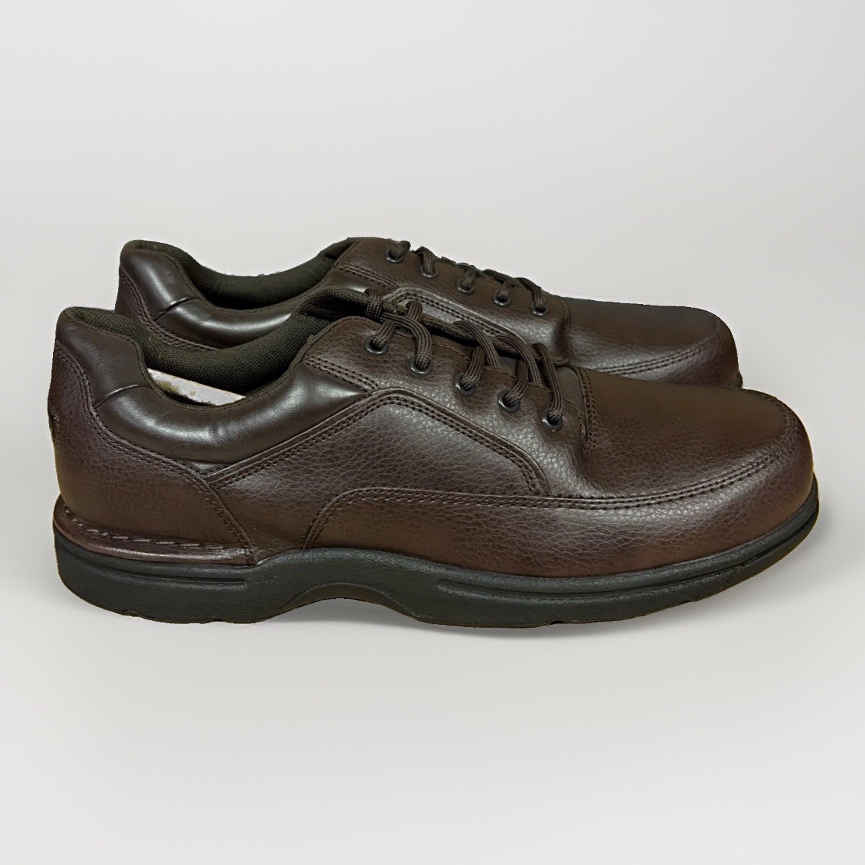 Rockport Ridgefield Eureka Lace-Up Brown Leather Walking Oxford Shoes Mens 13 Rockport Ridgefield Eureka Lace-Up Brown Leather Walking Oxford Shoes Mens 13