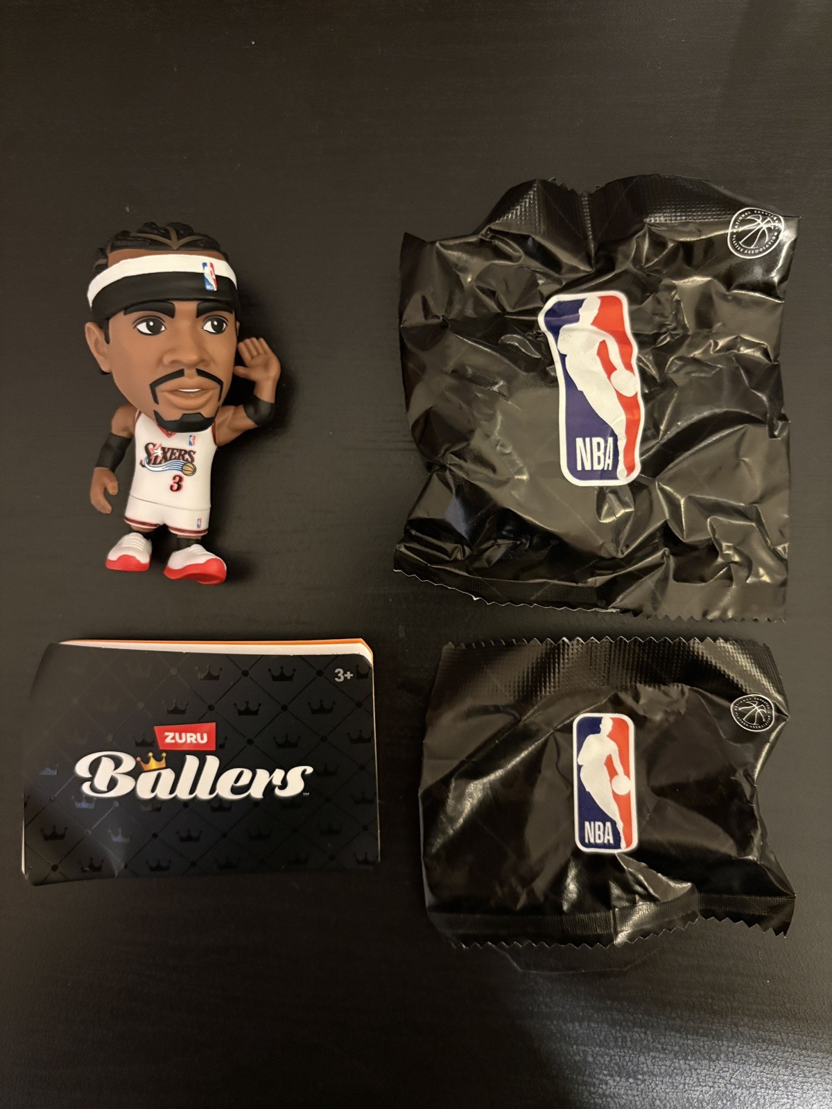 Zuru NBA Ballers-Series 3-ALLEN IVERSON ULTRA RARE Philly 76ers+Sealed packs