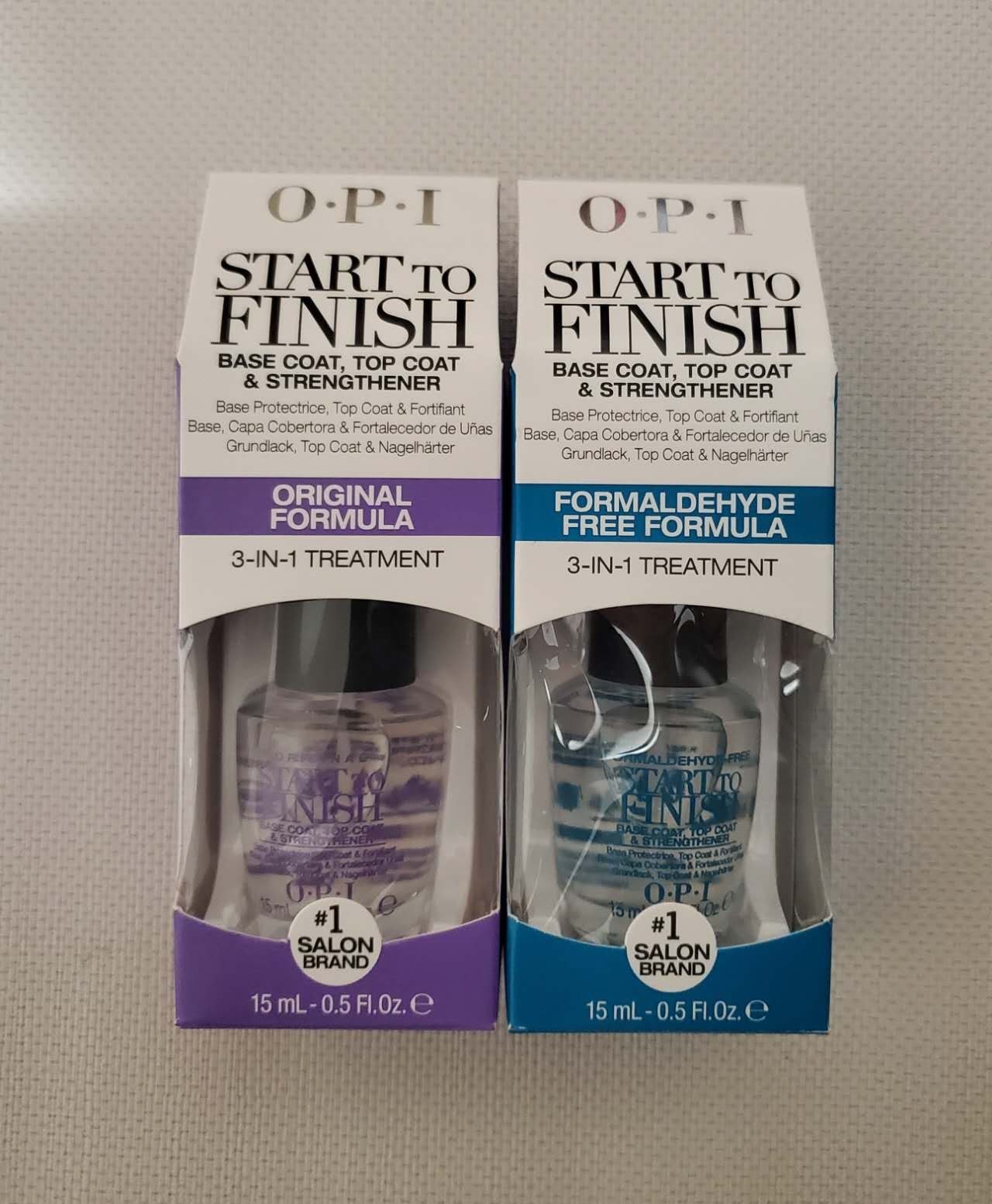 OPI Start To Finish - Original Formula & Formaldehyde Free Formula .5oz/ 15ml OPI Start To Finish - Original Formula & Formaldehyde Free Formula .5oz/ 15ml