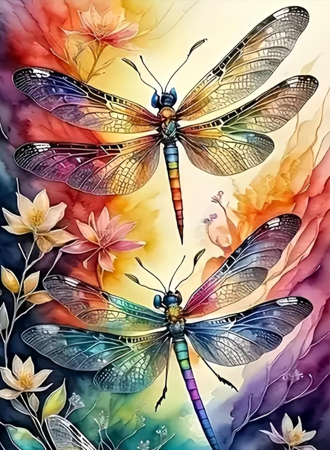 Paint by Numbers Kit for Adults Beginner, Dragonfly, 12X16In | Paint by Number f
