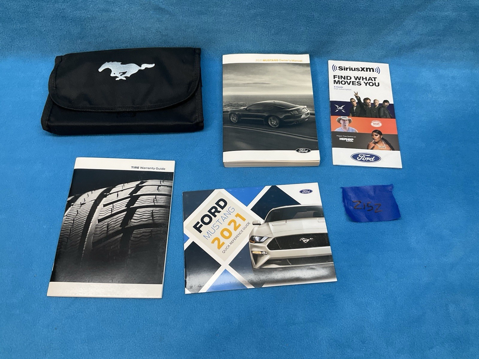 2021 Ford Mustang GT Owners Manual And Literature w/Cover - OEM