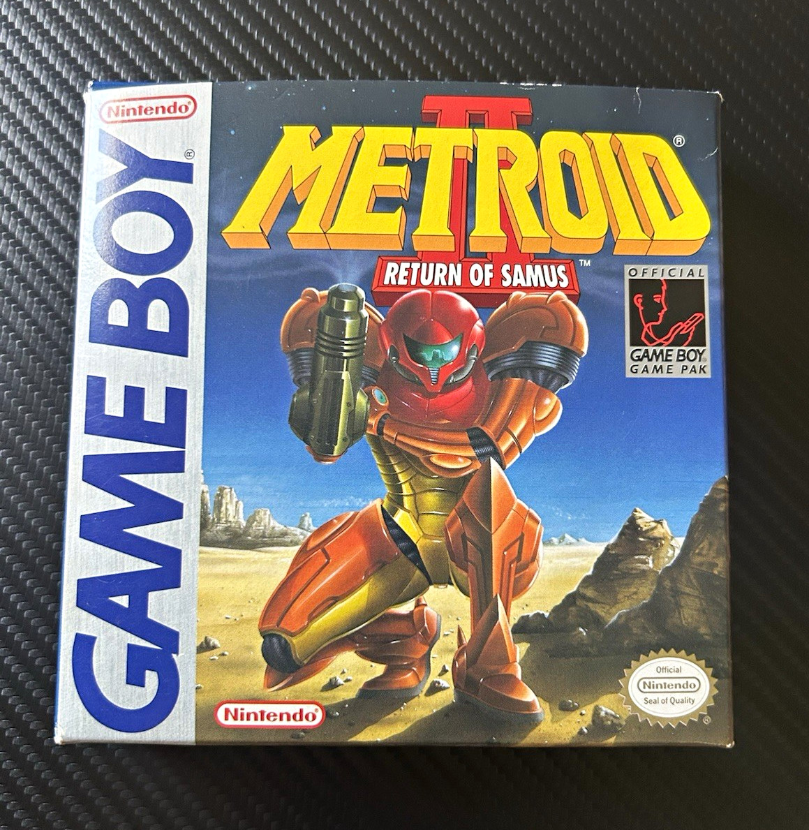 Nintendo Metroid II: Return of Samus Game Boy NTSC-U/C w/ Box & Manual Nintendo Metroid II: Return of Samus Game Boy NTSC-U/C w/ Box & Manual