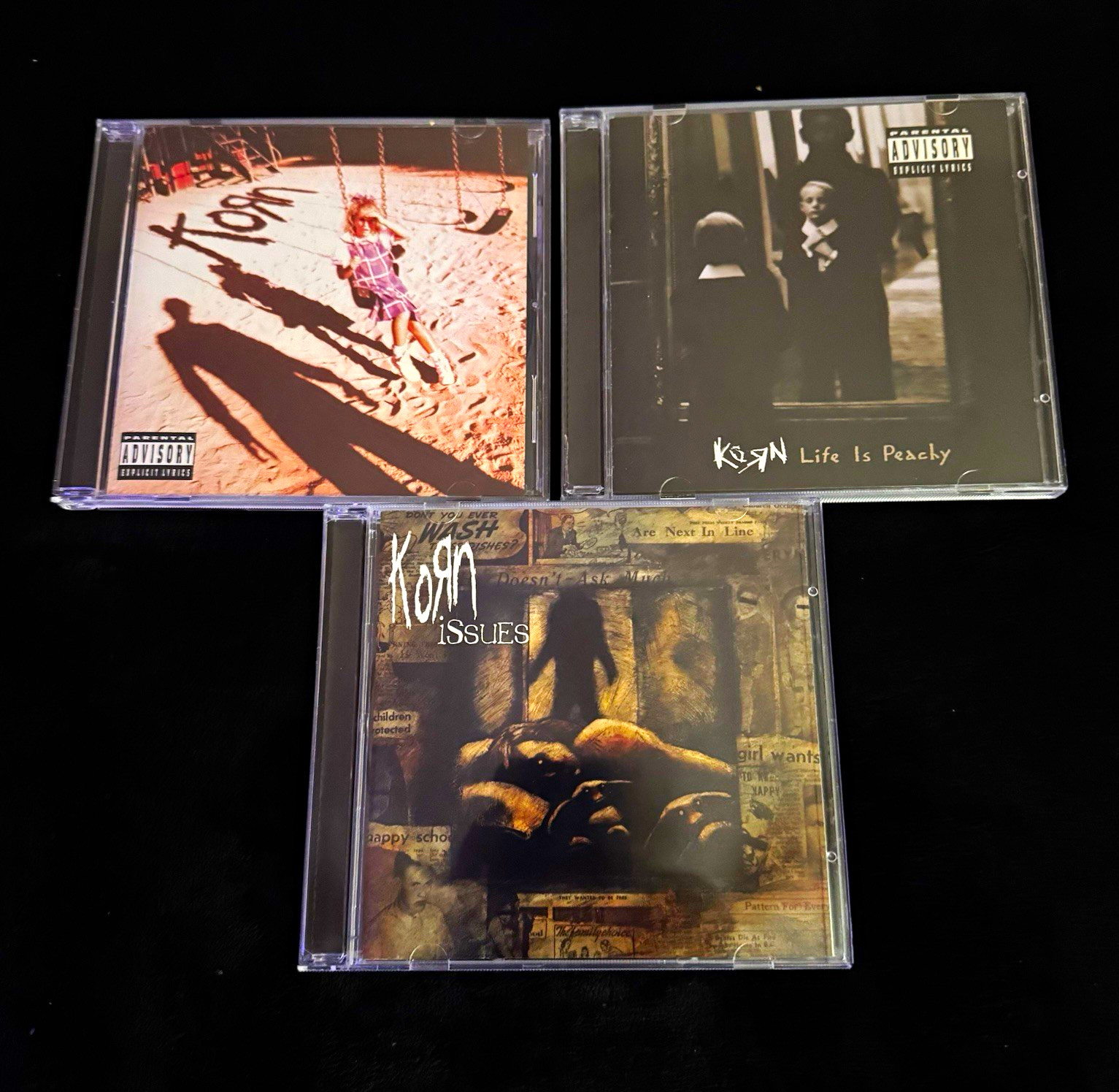 Korn 90’s 3 CD Lot Great Condition Korn 90’s 3 CD Lot Great Condition
