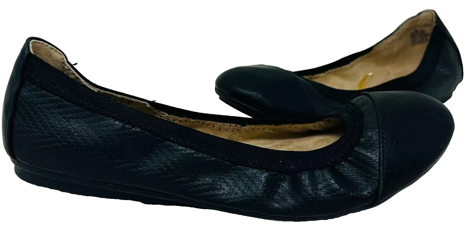 Croft & Barrow Women\'s Adabella Comfort Ballet Flats Black Size:7 172R
