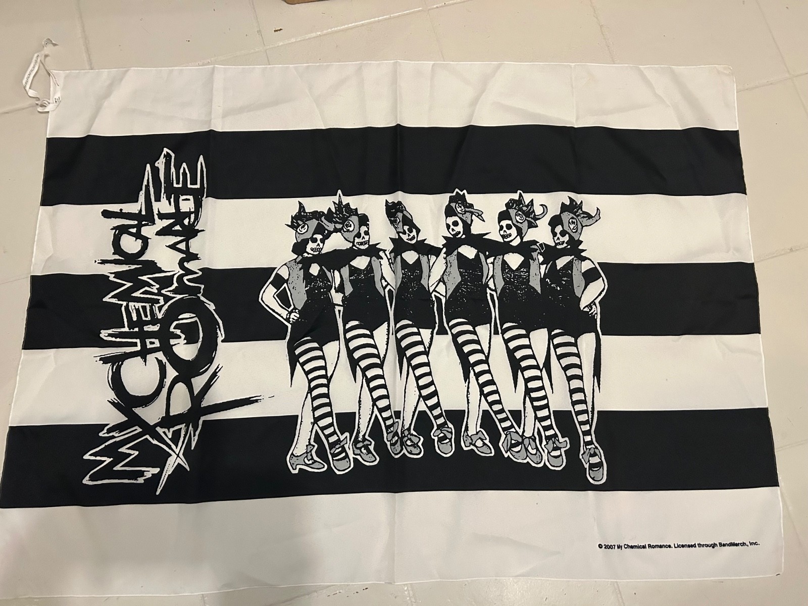 My Chemical Romance The Black Parade Flag 2007 Official Licensed BandMerch Vinta