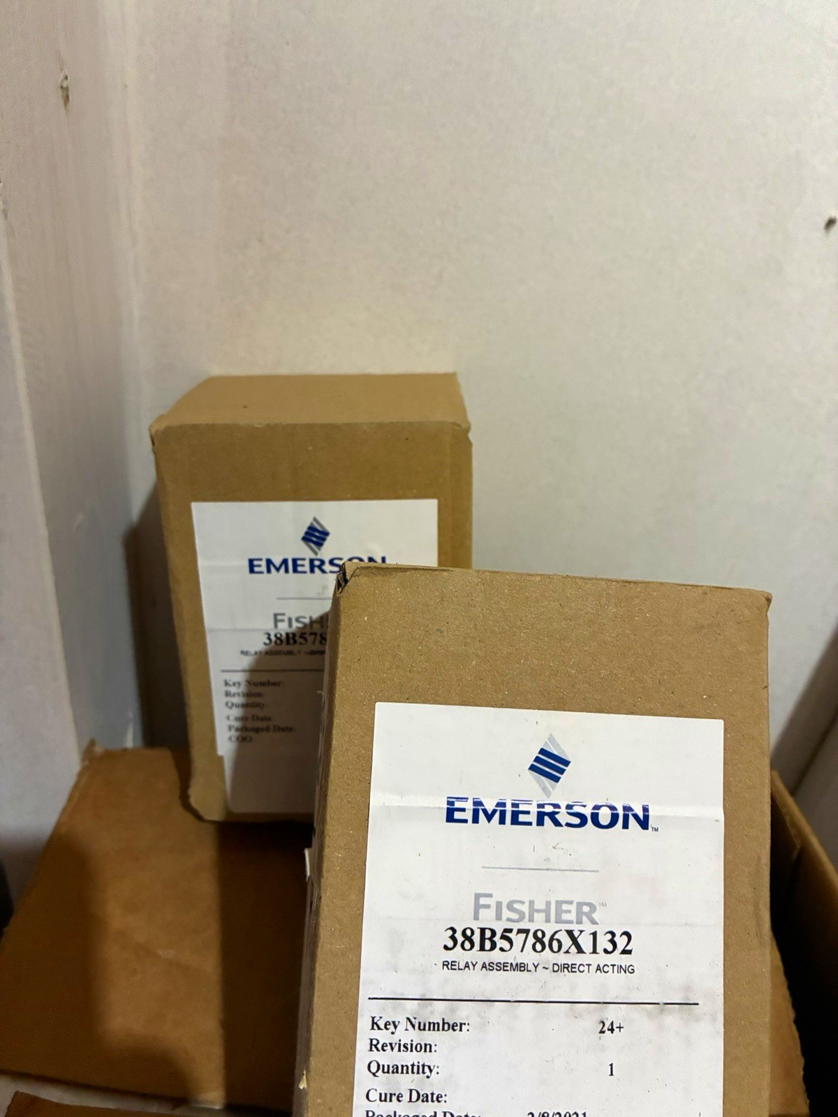 Emerson Fisher Direct Acting Relay Assembly for Control Panels MPN 38B5786X132 Emerson Fisher Direct Acting Relay Assembly for Control Panels MPN 38B5786X132