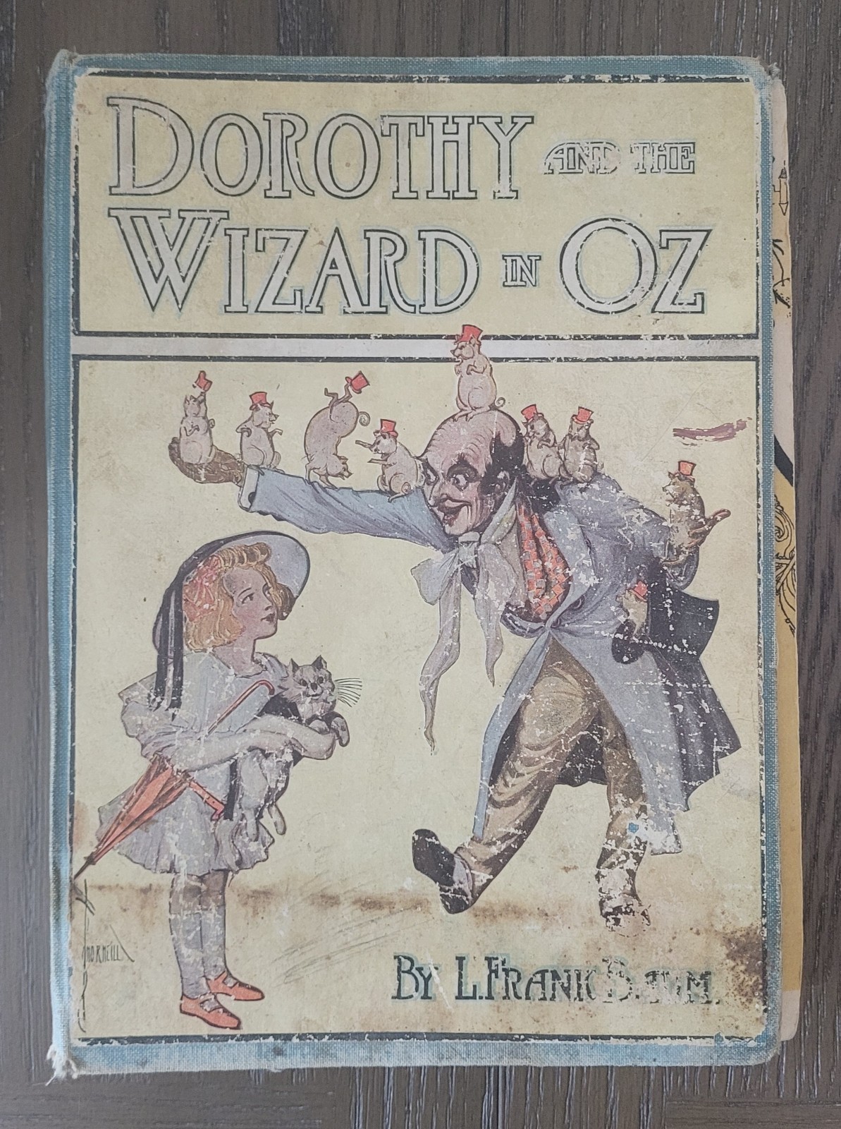 Dorothy and the Wizard in Oz L Frank Baum Reilly Britton 3rd? Ed Antique Book Dorothy and the Wizard in Oz L Frank Baum Reilly Britton 3rd? Ed Antique Book