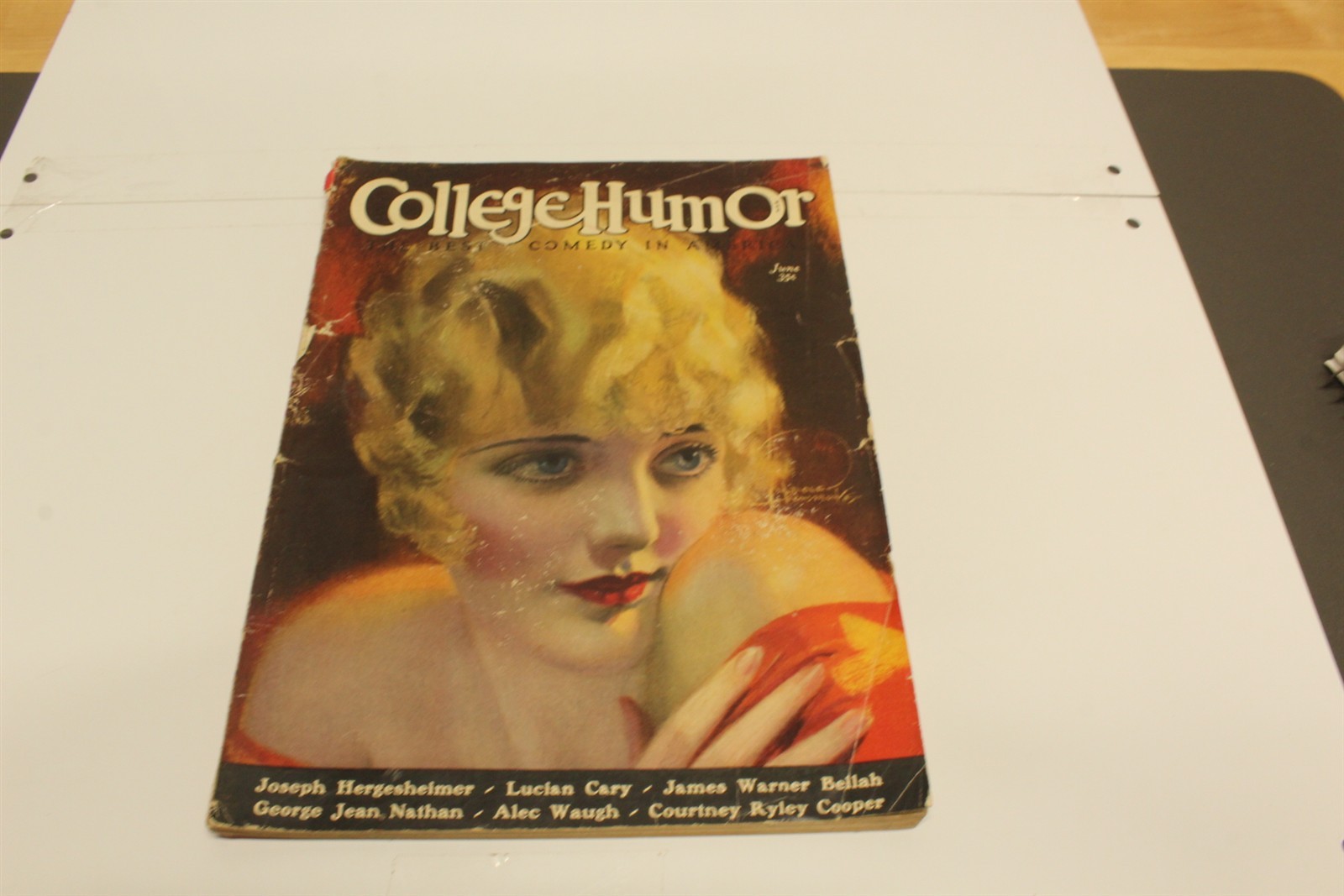 Antique 1927 College Humor Magazine June Issue 1920s Jazz Age Satire Ephemera