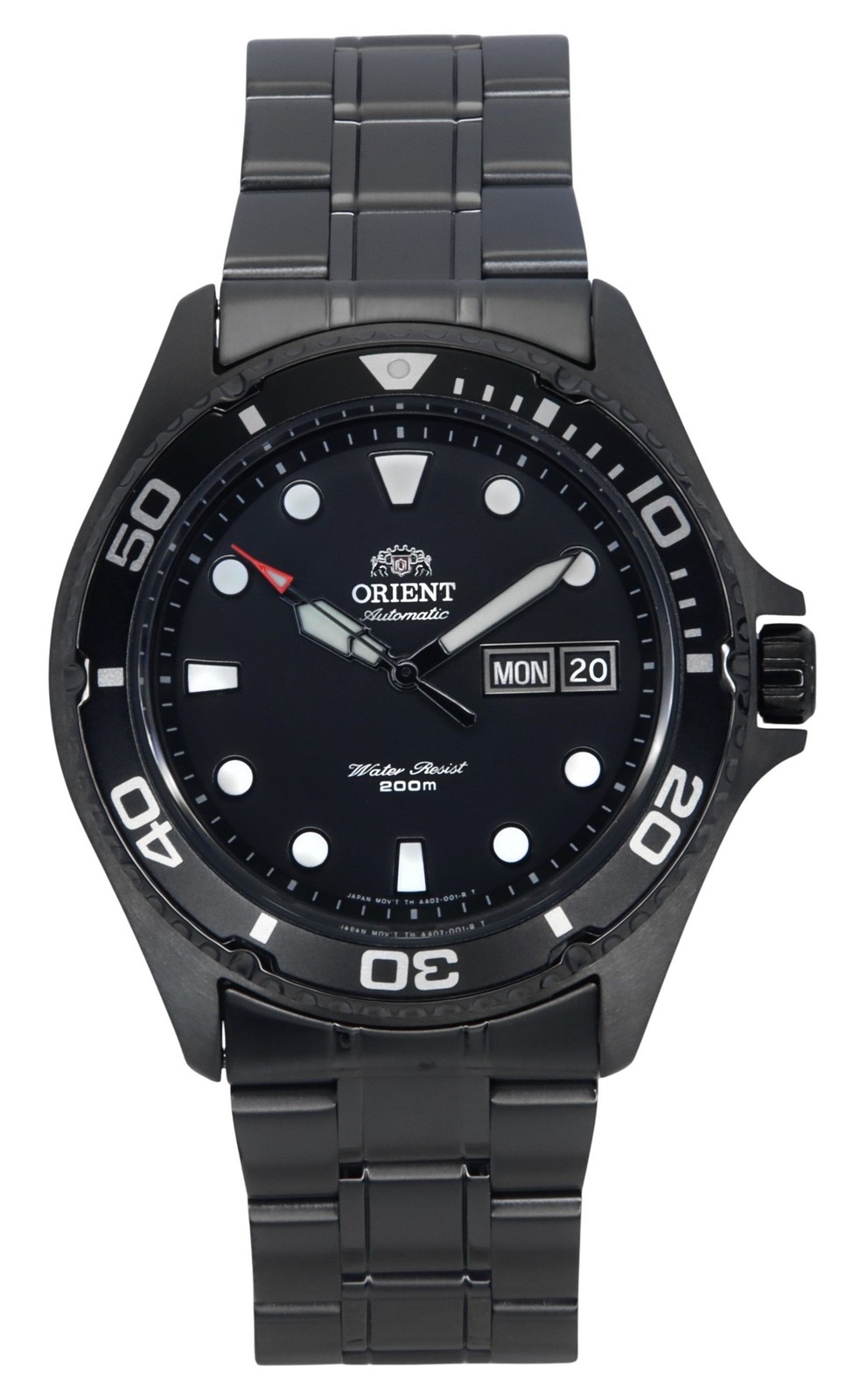 Orient Ray Raven II Automatic Day/Date Rotary Bezel 200M FAA02003B9 Men\'s Watch