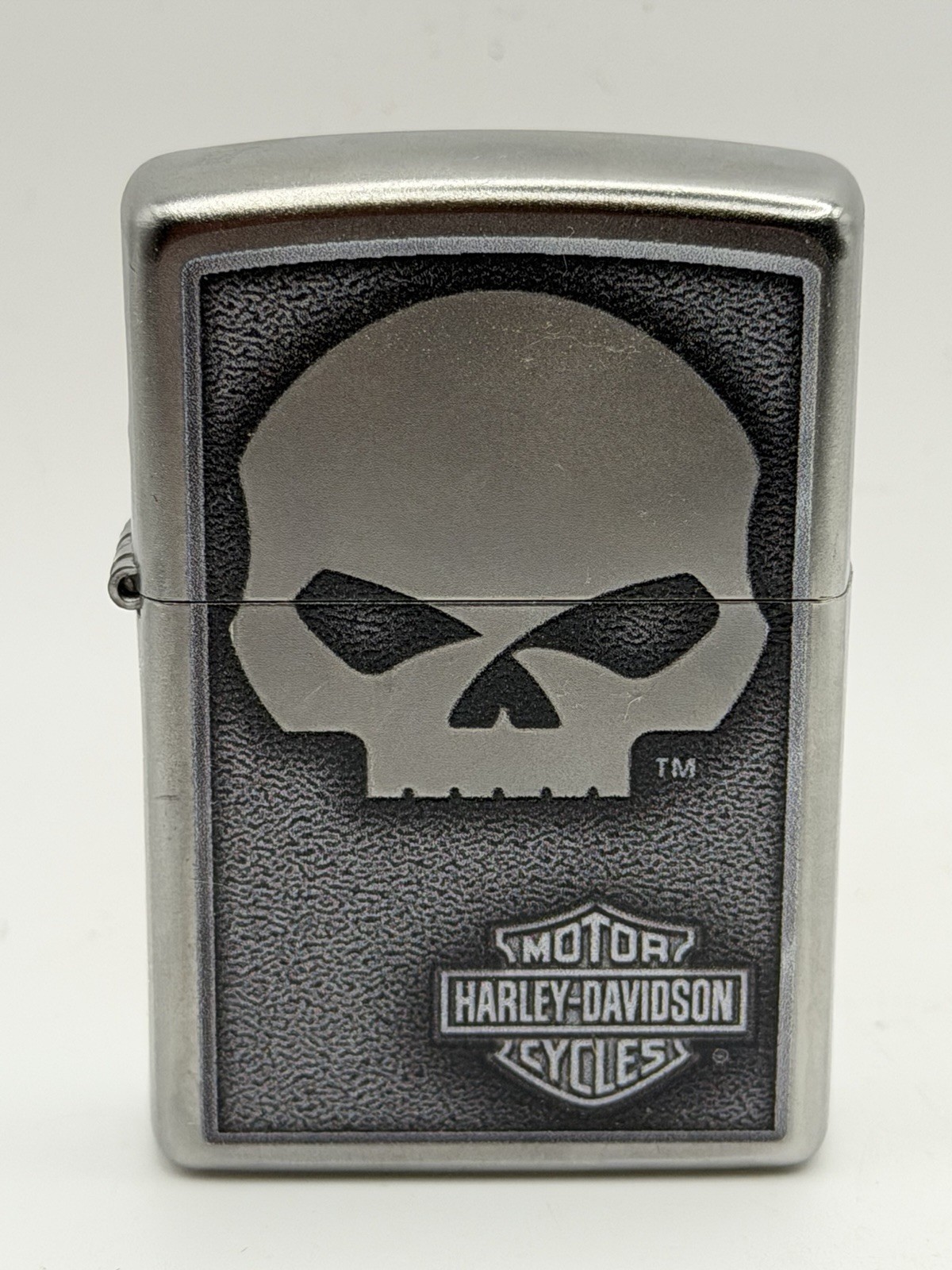 2018 Harley Davidson Silver Skull Bar & Shield Chrome Zippo Lighter New 2018 Harley Davidson Silver Skull Bar & Shield Chrome Zippo Lighter New