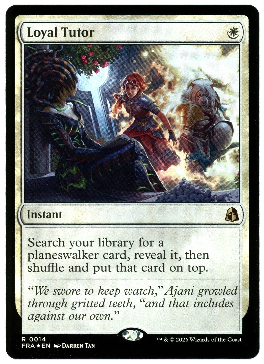 Loyal Tutor (Foil) - 0014 - Reality Fracture FRA - MTG NM/M