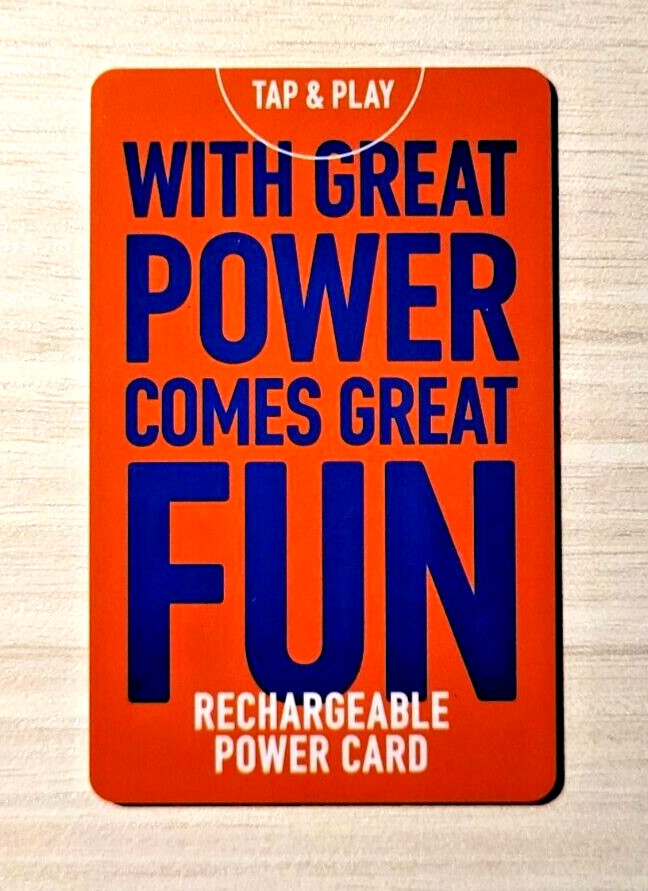 Dave and Buster's Power Card - 3,000 CHIPS/NO TICKETS *PHYSICAL CARD & IMAGE* Dave and Buster's Power Card - 3,000 CHIPS/NO TICKETS *PHYSICAL CARD & IMAGE*