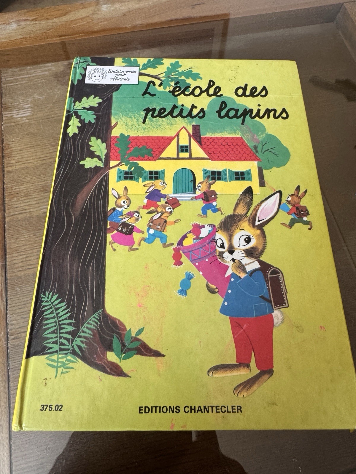 L’École des Petits Lapins French Children’s Book HC Vintage