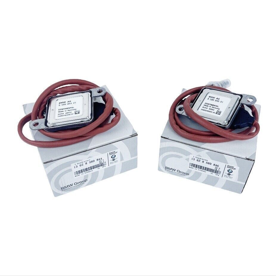 2PCS For BMW E70 F30 X5 328dxDrive Rear Front Nox Sensor 13628589844 13628589846