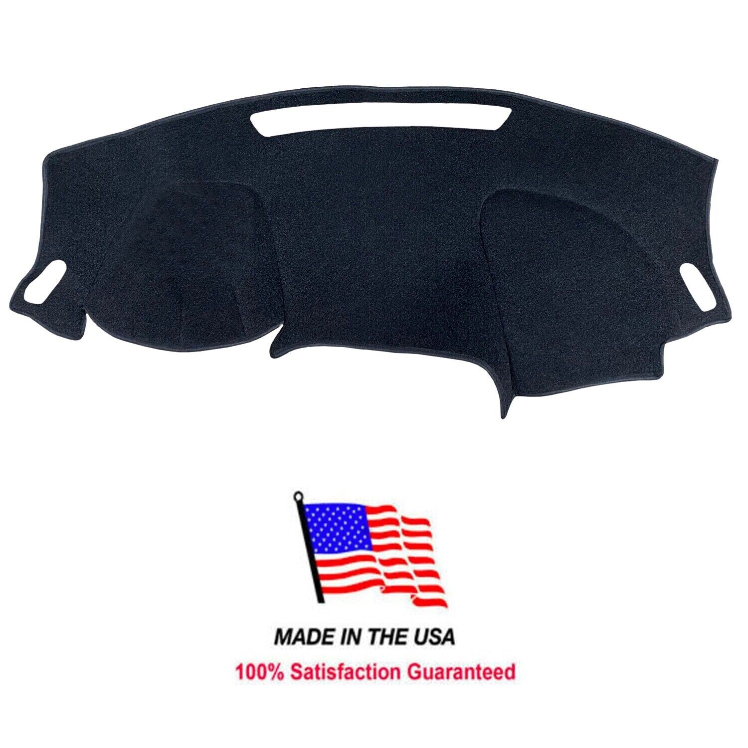 Black Carpet Dash Mat Cover for Kia Soul 2020-2024 Dash Mat Cover Made in USA