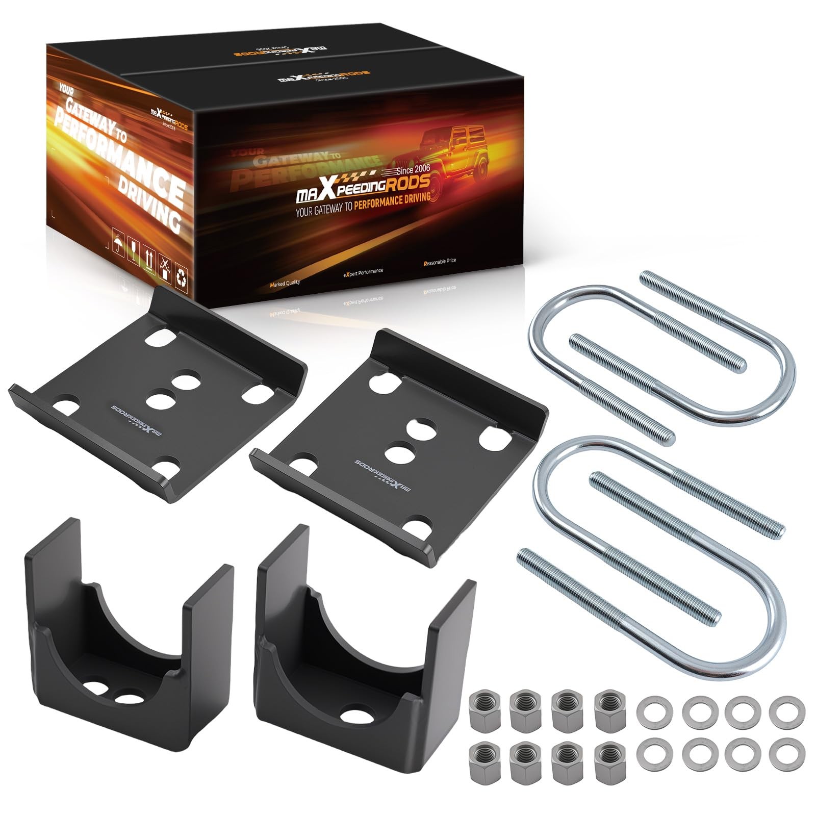 6” Rear Axle Drop Flip Kit for 1975-1979 Ford F150 2WD