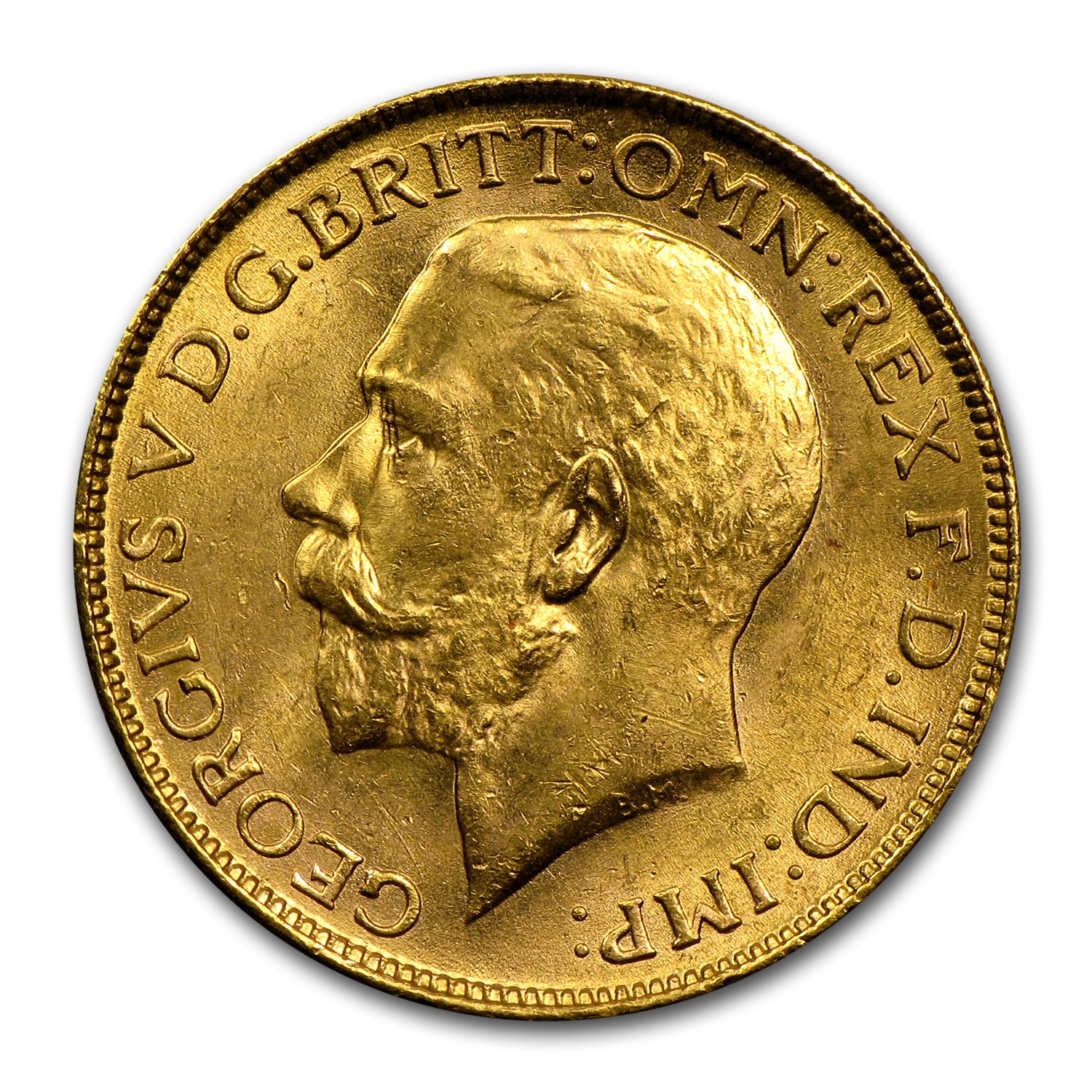 1918-I India Gold Sovereign George V BU 1918-I India Gold Sovereign George V BU
