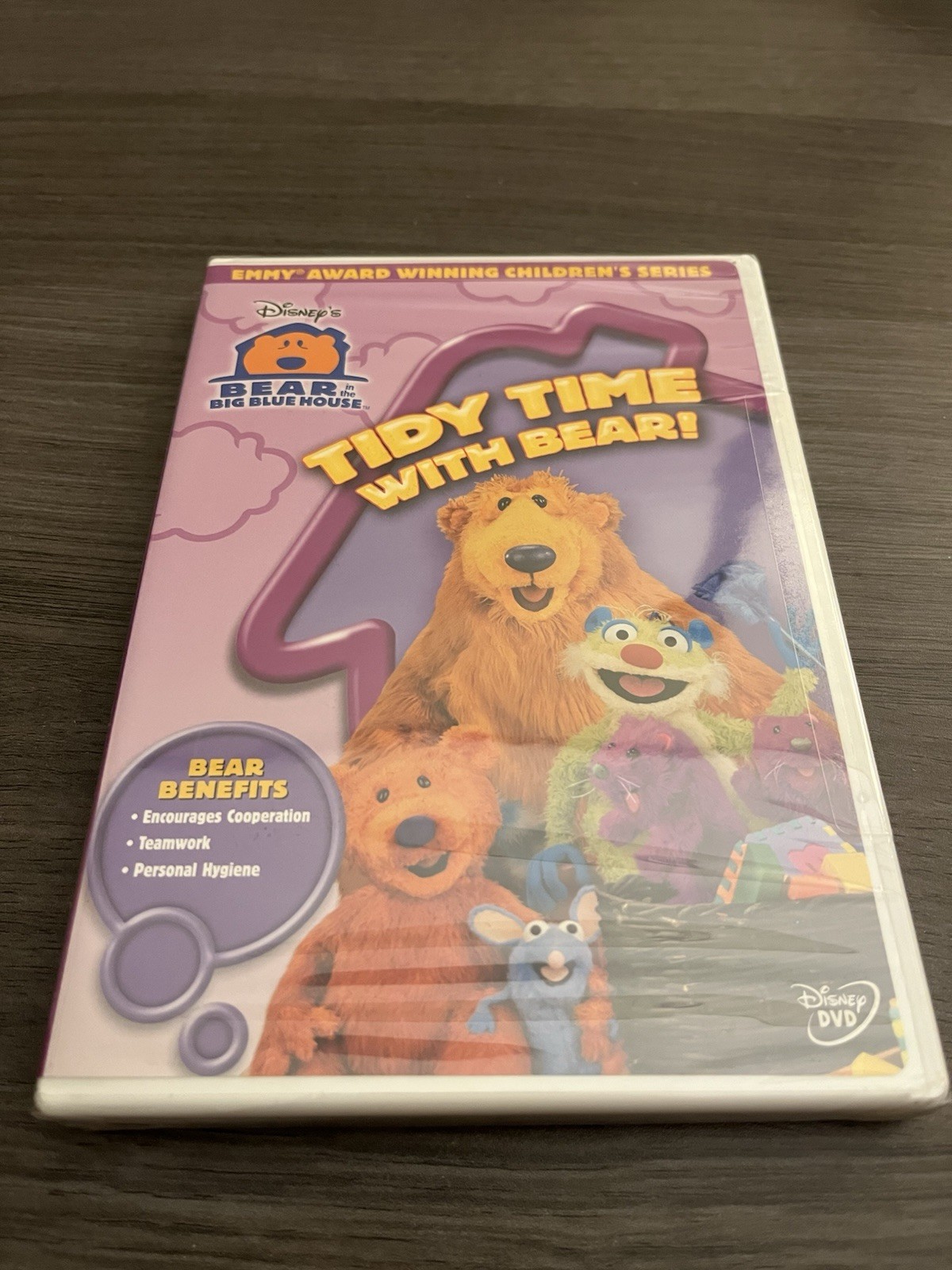 Bear In The Big Blue House - Tidy Time With Bear Disney DVD New Bear In The Big Blue House - Tidy Time With Bear Disney DVD New