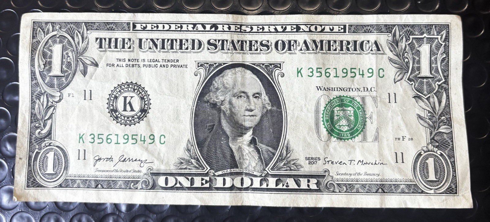 One Dollar $1 Bill BIRTHDAY / ANNIVERSARY Note 5/6/1954 May 6, 1954 One Dollar $1 Bill BIRTHDAY / ANNIVERSARY Note 5/6/1954 May 6, 1954