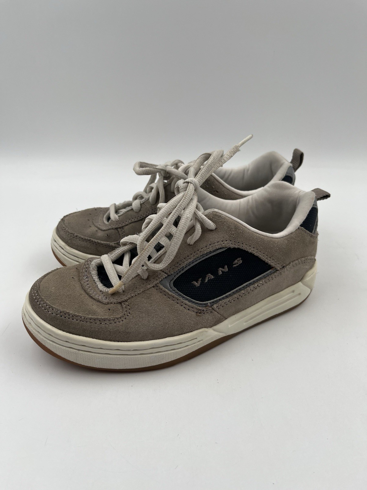 Vintage Vans Maverick Chunky 90s RARE Skate Shoes Size 5 Gray & Blue