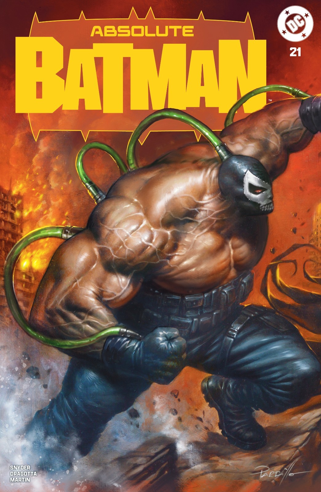 ABSOLUTE BATMAN #21 - LUCIO PARRILLO TRADE VARIANT KNIGHT OF COMICS EXCLUSIVE ABSOLUTE BATMAN #21 - LUCIO PARRILLO TRADE VARIANT KNIGHT OF COMICS EXCLUSIVE