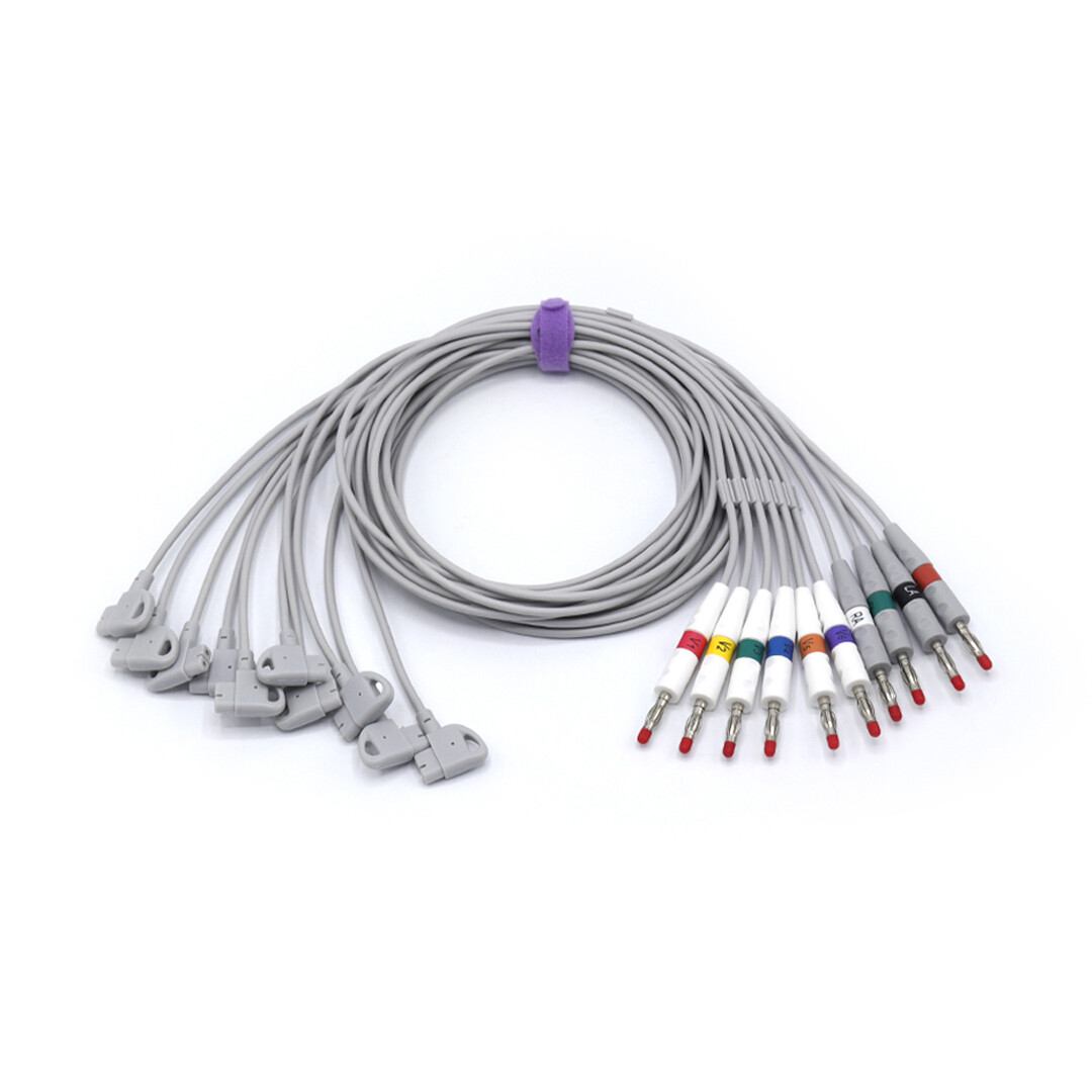 Philips Compatible EKG Leadwire 989803129161 10 Leads Banana - Same Day Shipping