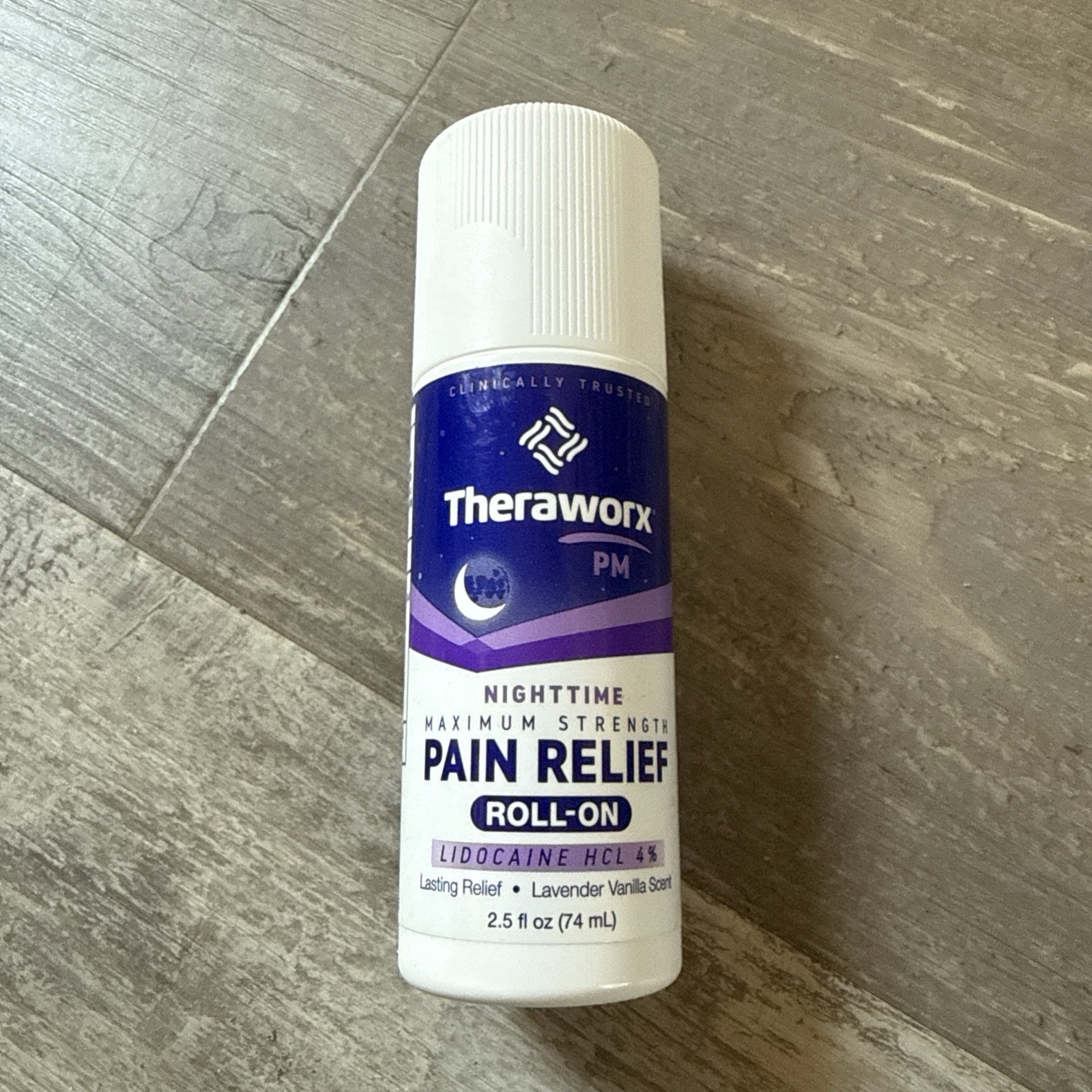 Theraworx PM Nighttime Maximum Strength Pain Relief Roll-On 2.5 fl. oz. (NEW) Theraworx PM Nighttime Maximum Strength Pain Relief Roll-On 2.5 fl. oz. (NEW)