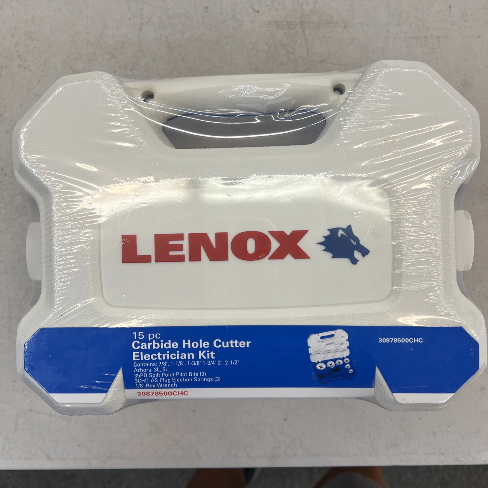 Lenox 15 PC Carbide Hole Cutter Kit 30878500CHC Electrician Kit Brand New Lenox 15 PC Carbide Hole Cutter Kit 30878500CHC Electrician Kit Brand New