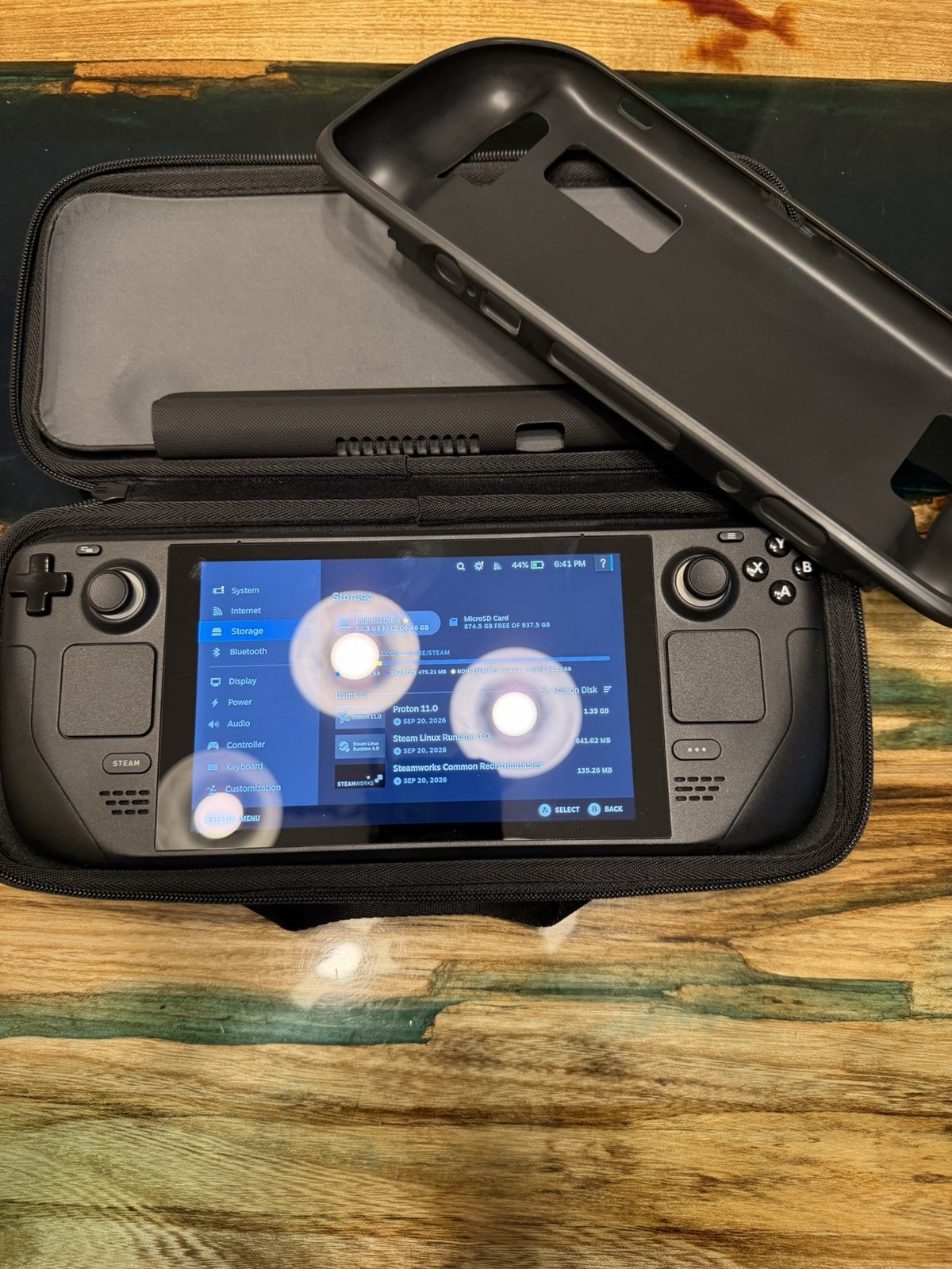 Valve Steam Deck Working Used 1Tb Sandisk SD Card Hard Case Protective Cover Valve Steam Deck Working Used 1Tb Sandisk SD Card Hard Case Protective Cover