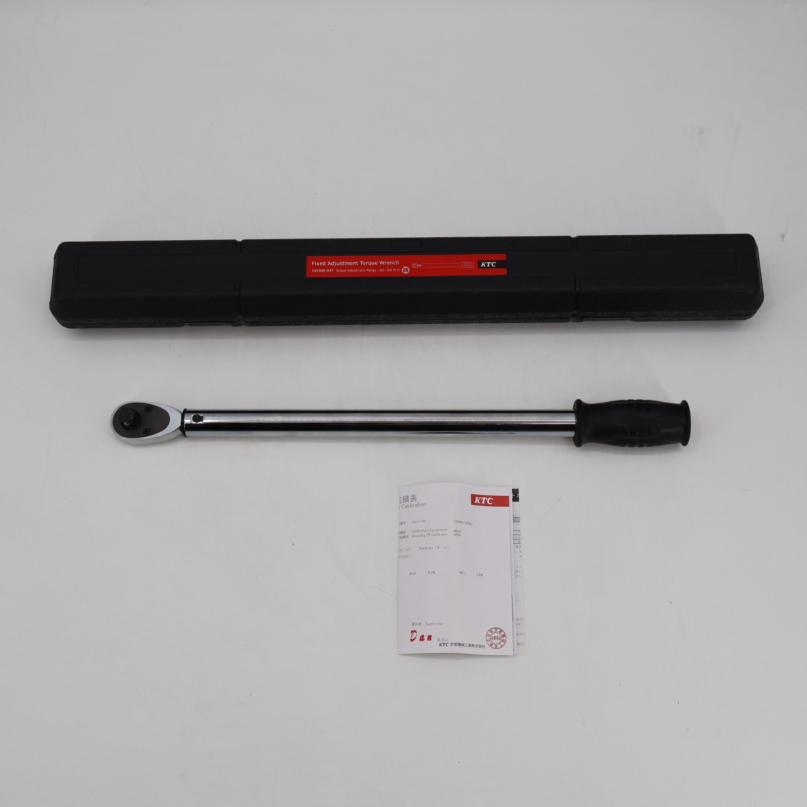 Kyoto Machine Tools KTC 12.7SQ Pre-Lock Torque Wrench GW300-04T (Z)