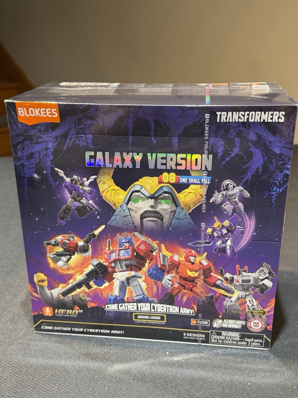 Blokees Transformers Galaxy Version 08 One Shall Fall Sealed Set of 9 Boxes New Blokees Transformers Galaxy Version 08 One Shall Fall Sealed Set of 9 Boxes New