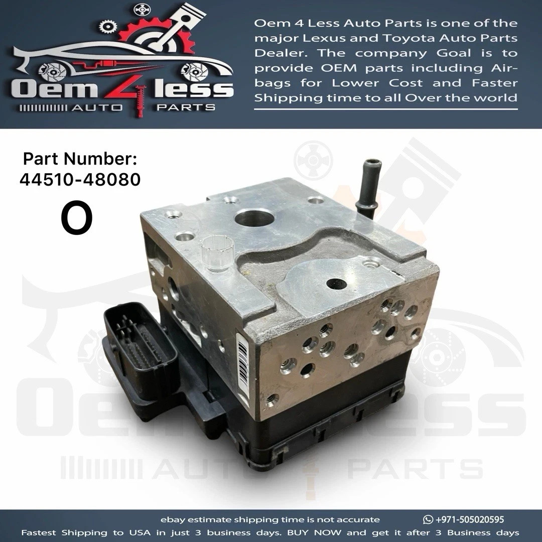 08 09 10 TOYOTA HIGHLANDER HYBRID ABS ANTI LOCK BRAKE PUMP ACTUATOR 44510-48080 08 09 10 TOYOTA HIGHLANDER HYBRID ABS ANTI LOCK BRAKE PUMP ACTUATOR 44510-48080