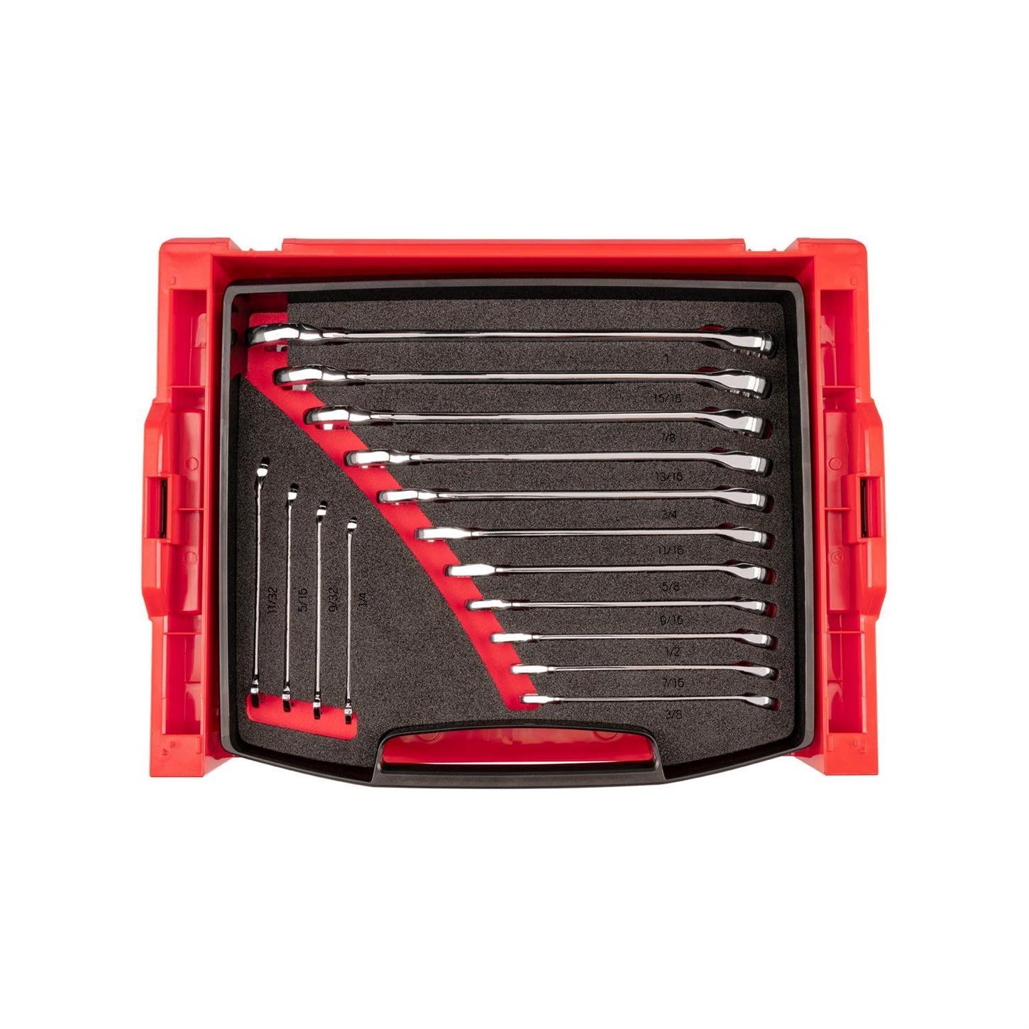 Tekton Tools OLB94201 Combination Wrench Set with Top Drawer/Rack Tekton Tools OLB94201 Combination Wrench Set with Top Drawer/Rack