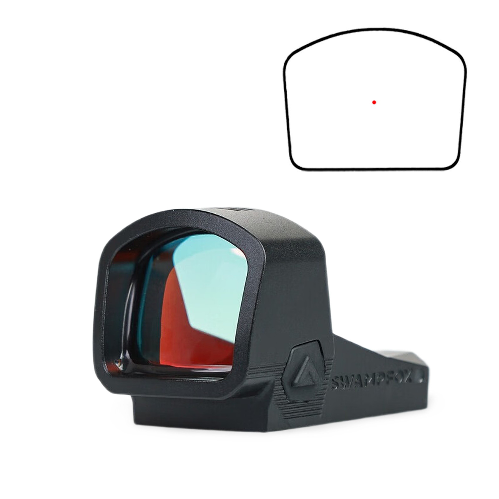 Swampfox Justice II 1x30mm 6MOA Red/Green Dot Sight Multi Reticle RMR footprint