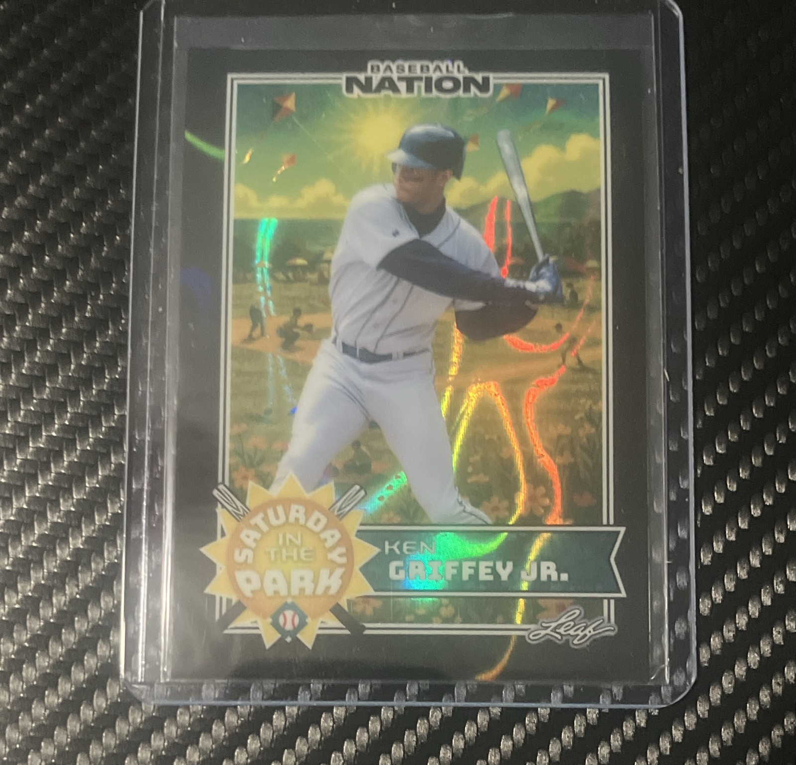 2025 Leaf Baseball Nation - Saturday in the Park Ken Griffey Jr #SB-31 Silver...