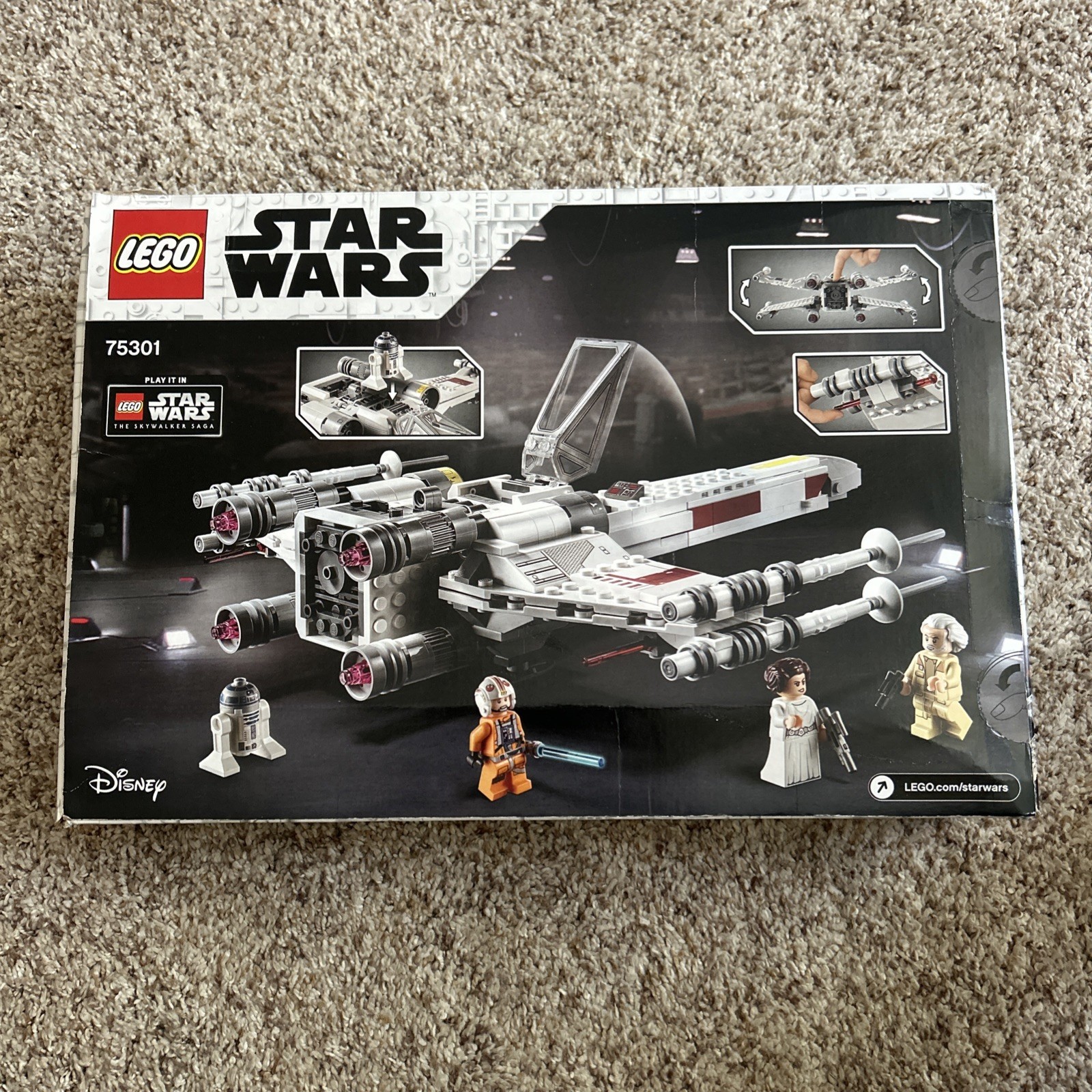 LEGO Star Wars Luke Skywalker's X-Wing Fighter 75301 NEW SEALED RETIRED LEGO Star Wars Luke Skywalker's X-Wing Fighter 75301 NEW SEALED RETIRED