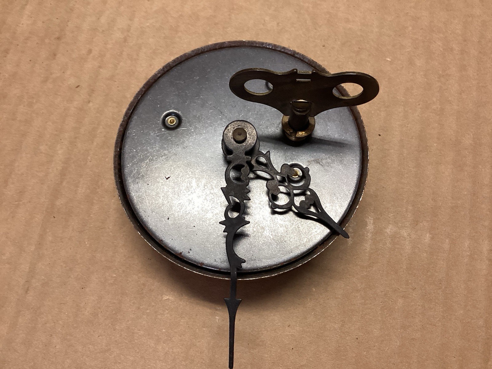 Vintage French Wind Up Clock Parts