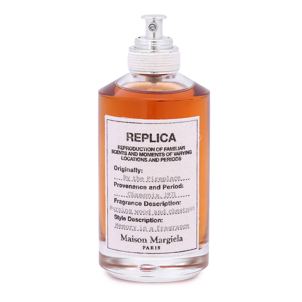 Maison Margiela Men's Replica By The Fireplace EDT Spray 3.4 oz Fragrances