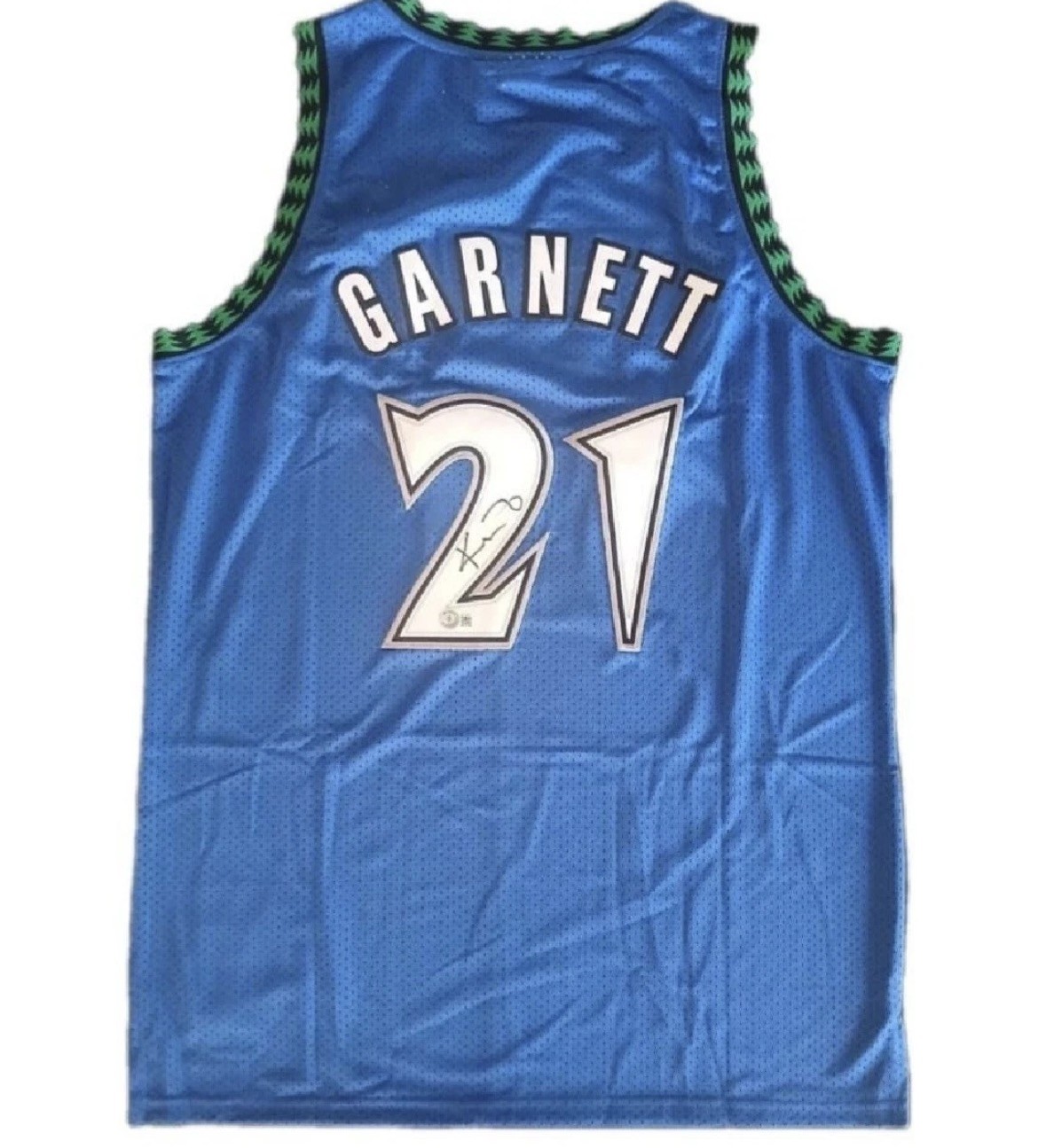 Kevin Garnett Signed Timberwolves Nike Swingman Jersey - Beckett BAS Autograph Kevin Garnett Signed Timberwolves Nike Swingman Jersey - Beckett BAS Autograph