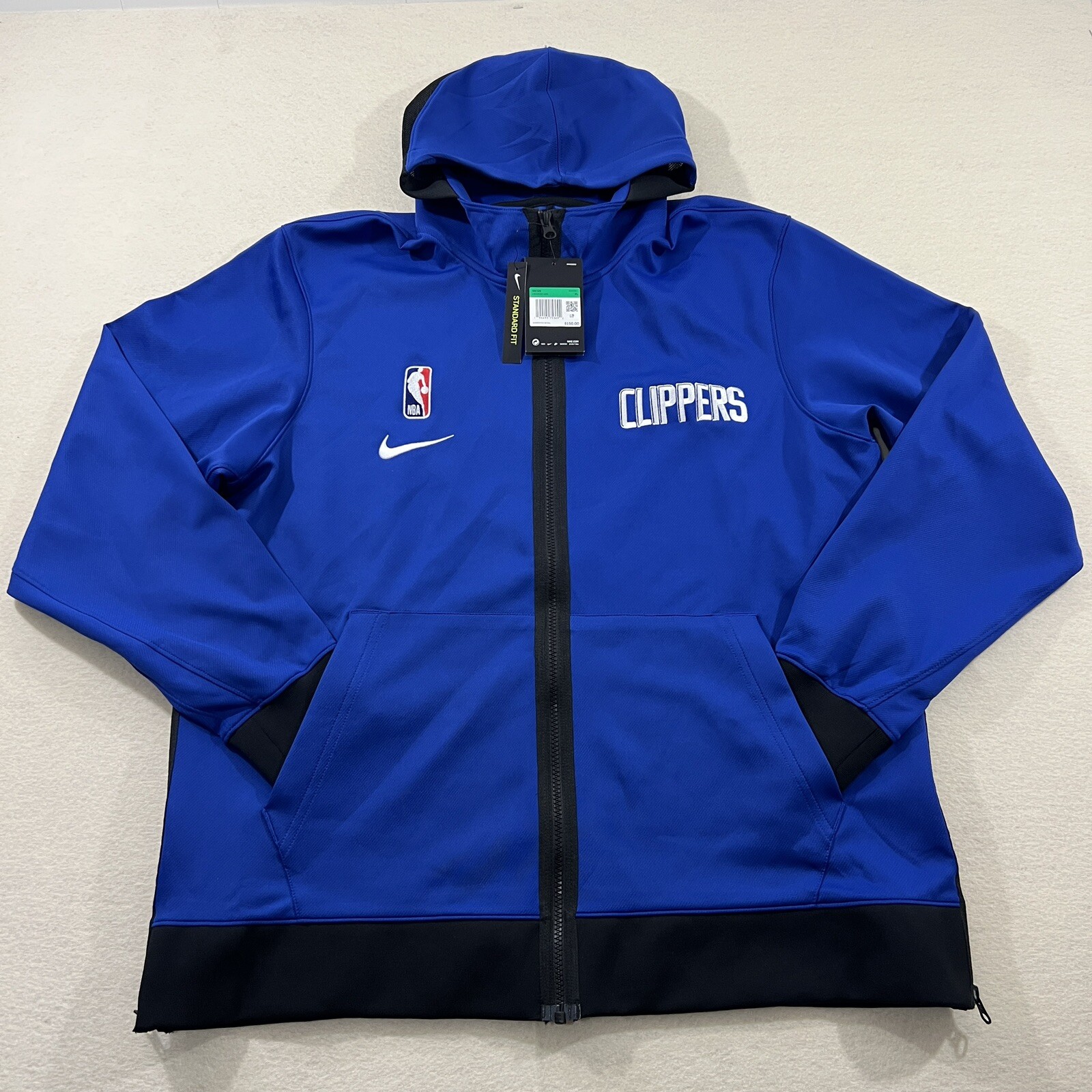 Nike LA Clippers Showtime Therma Flex Full-Zip Hoodie Men\'s XL NBA