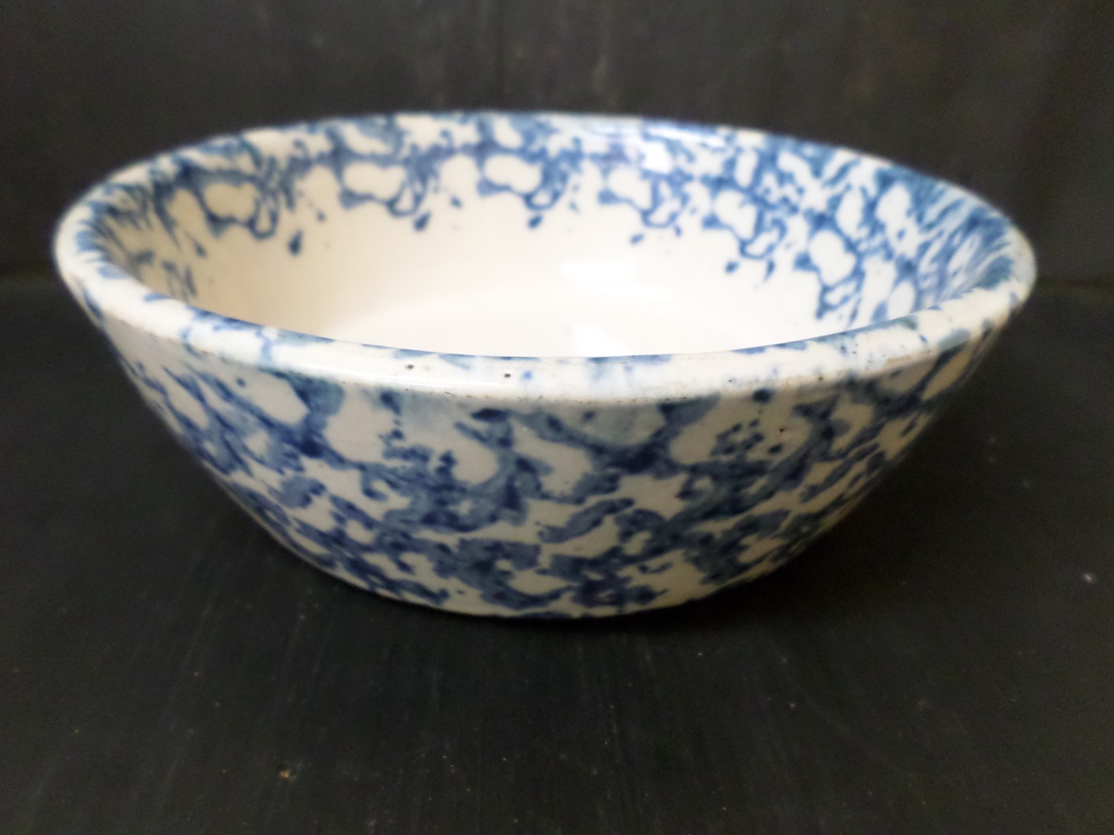 Antique Spongeware Serving Bowl Antique Spongeware Serving Bowl