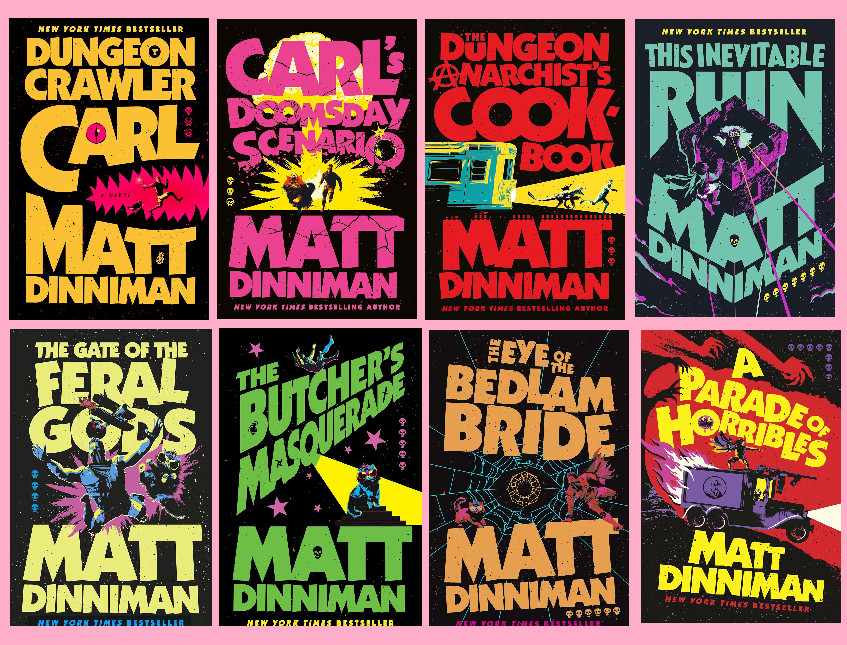 Dungeon Crawler Carl Series Books 1-8 Complete Set Matt Dinniman Paperback New. Dungeon Crawler Carl Series Books 1-8 Complete Set Matt Dinniman Paperback New.