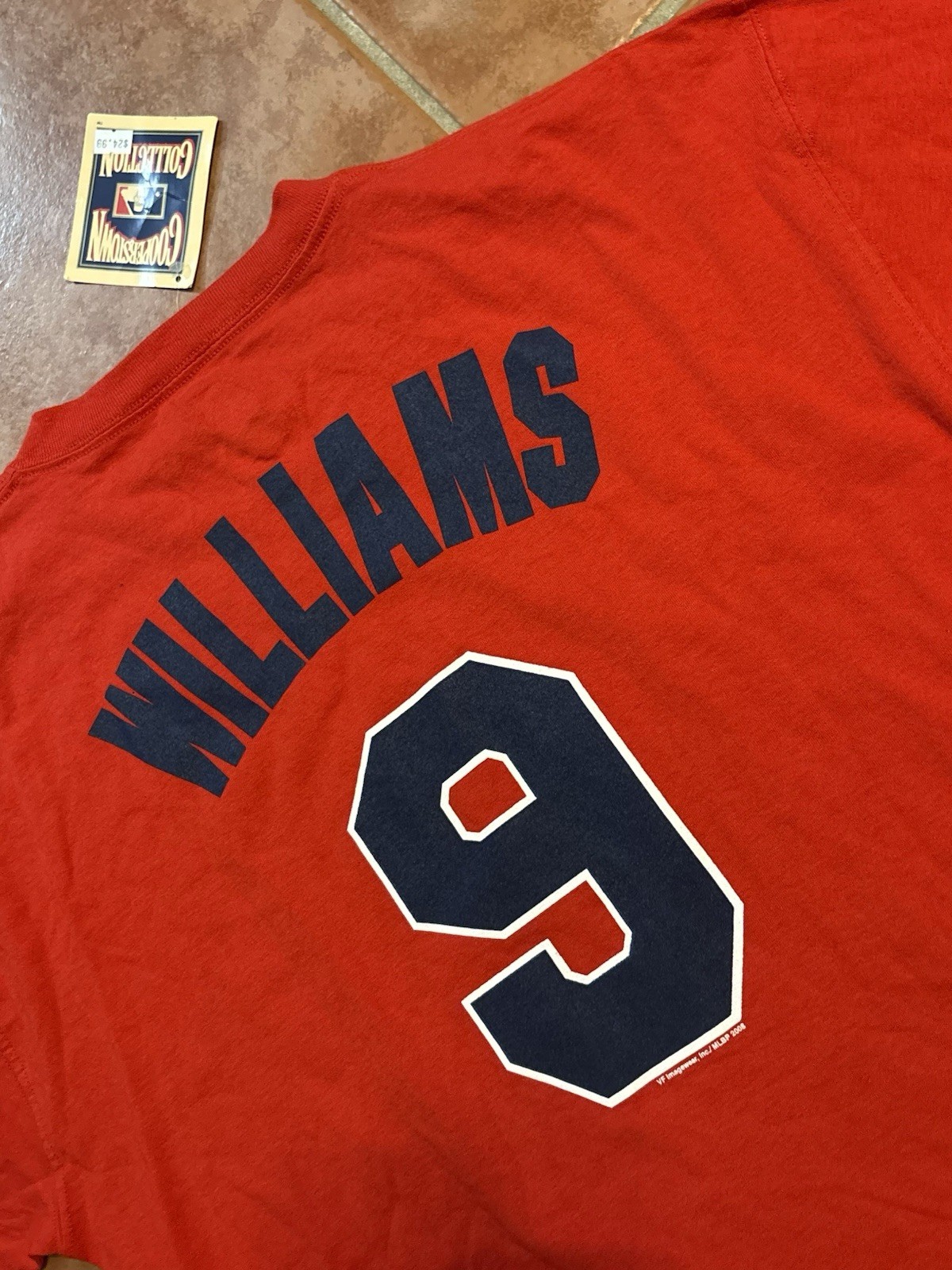 NWT Williams #9 Majestic 2XL Cooperstown Collection Shirt MLB Boston Red Sox NWT Williams #9 Majestic 2XL Cooperstown Collection Shirt MLB Boston Red Sox